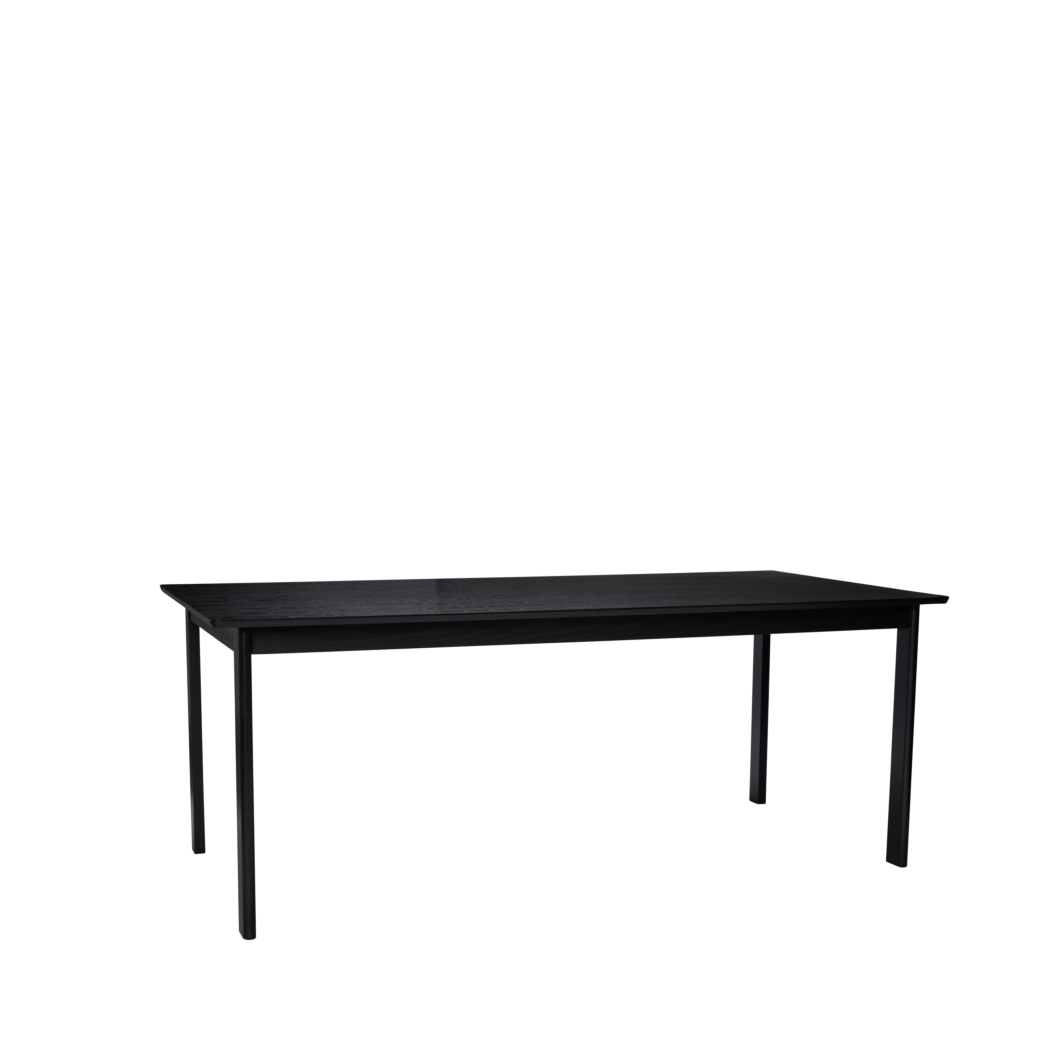 Hübsch Dapper Esstisch Square Schwarz