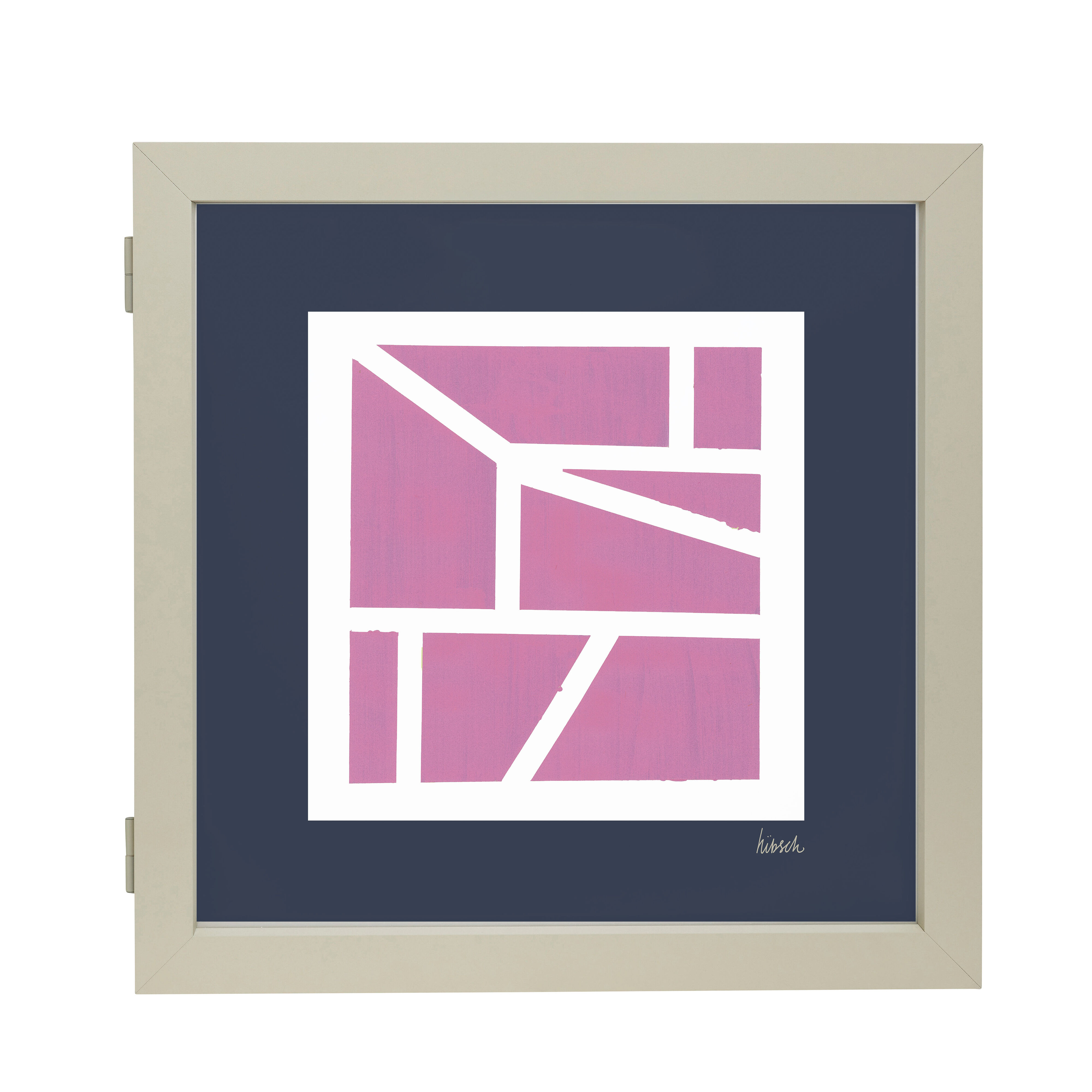 Hübsch Plex Rahmen 50x50 Sandfarben