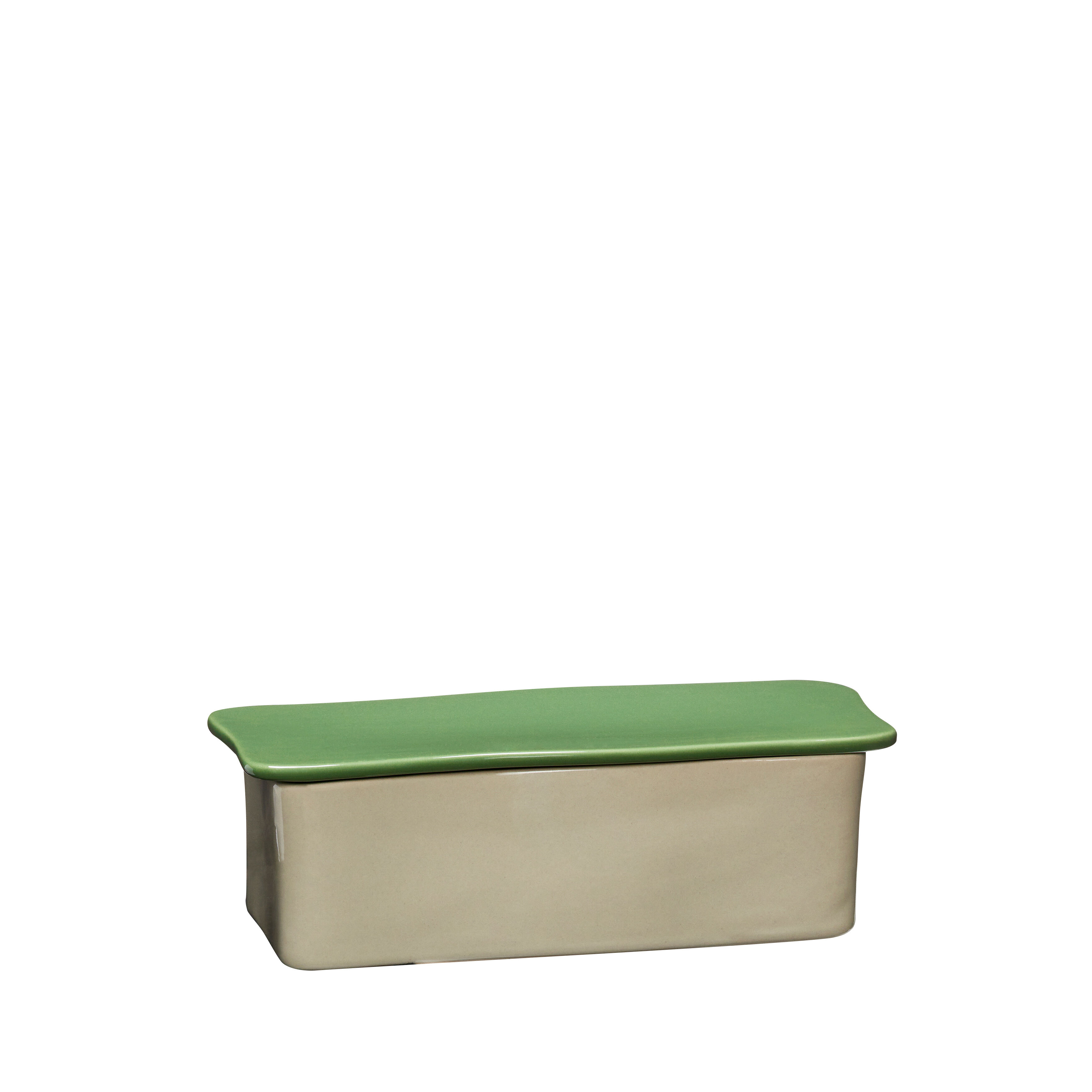 Hübsch Amare Schreibtisch Organizer Small Sandfarben/Grün