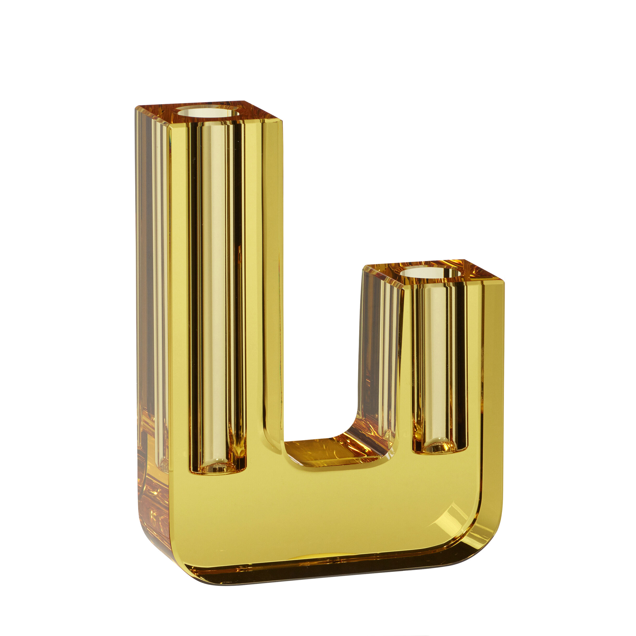 Hübsch Duo Vase Gelb