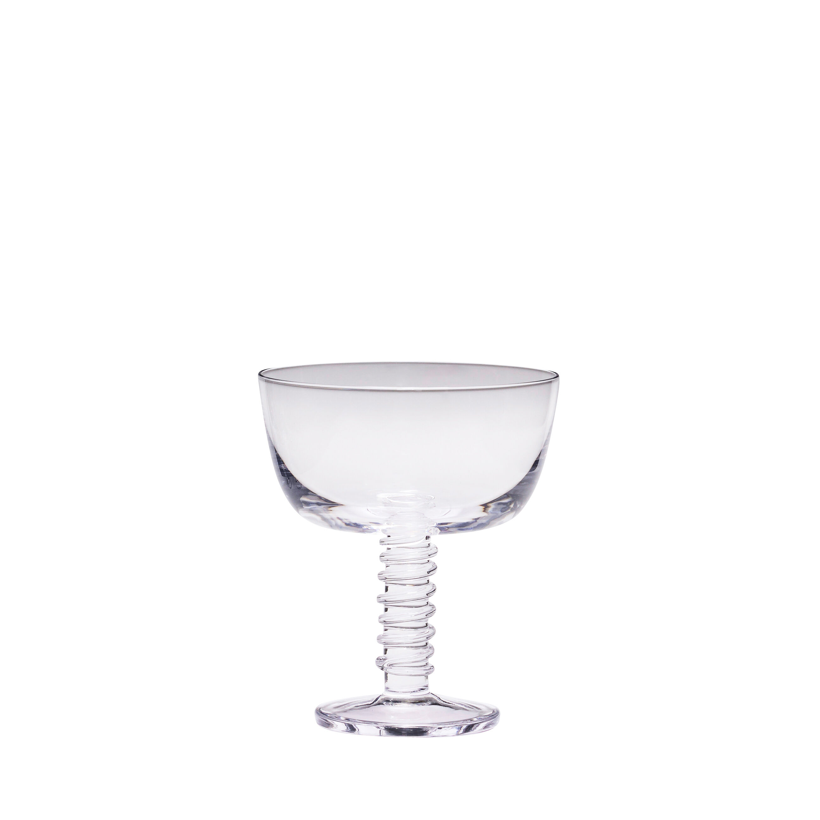 Hübsch Clink Champagnerglas Klar