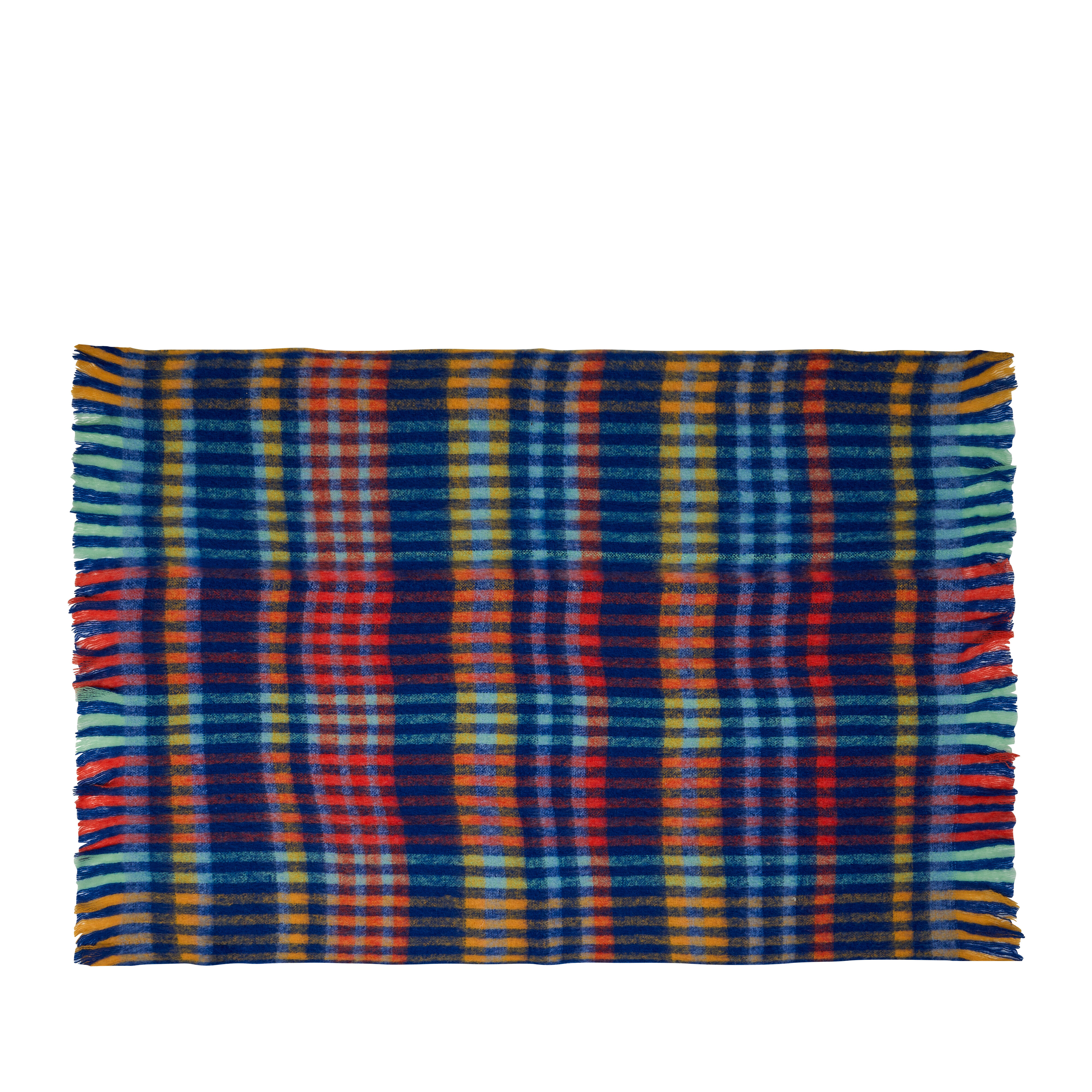 Hübsch Loom Plaid Flerfarvet