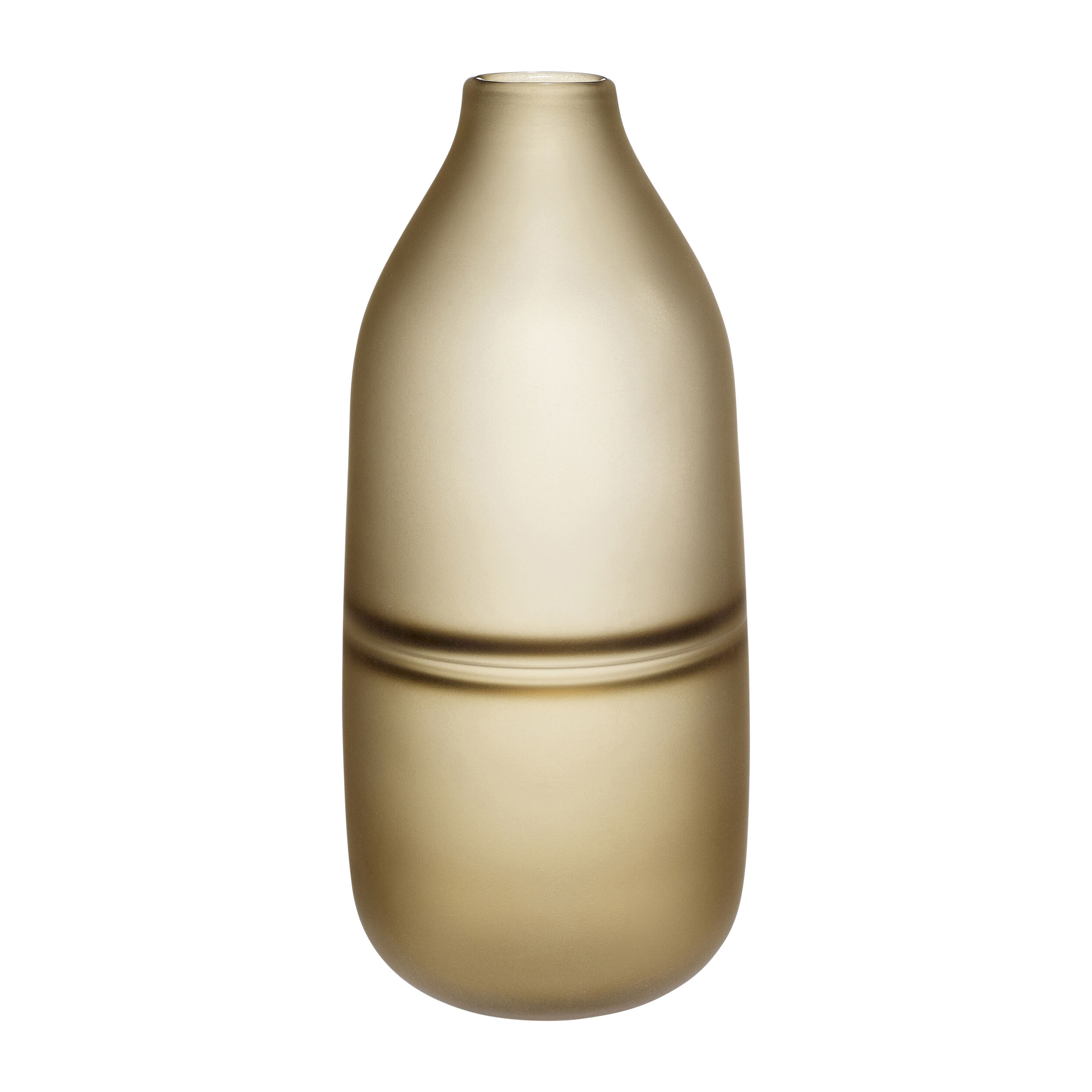 Hübsch True Vase Brun