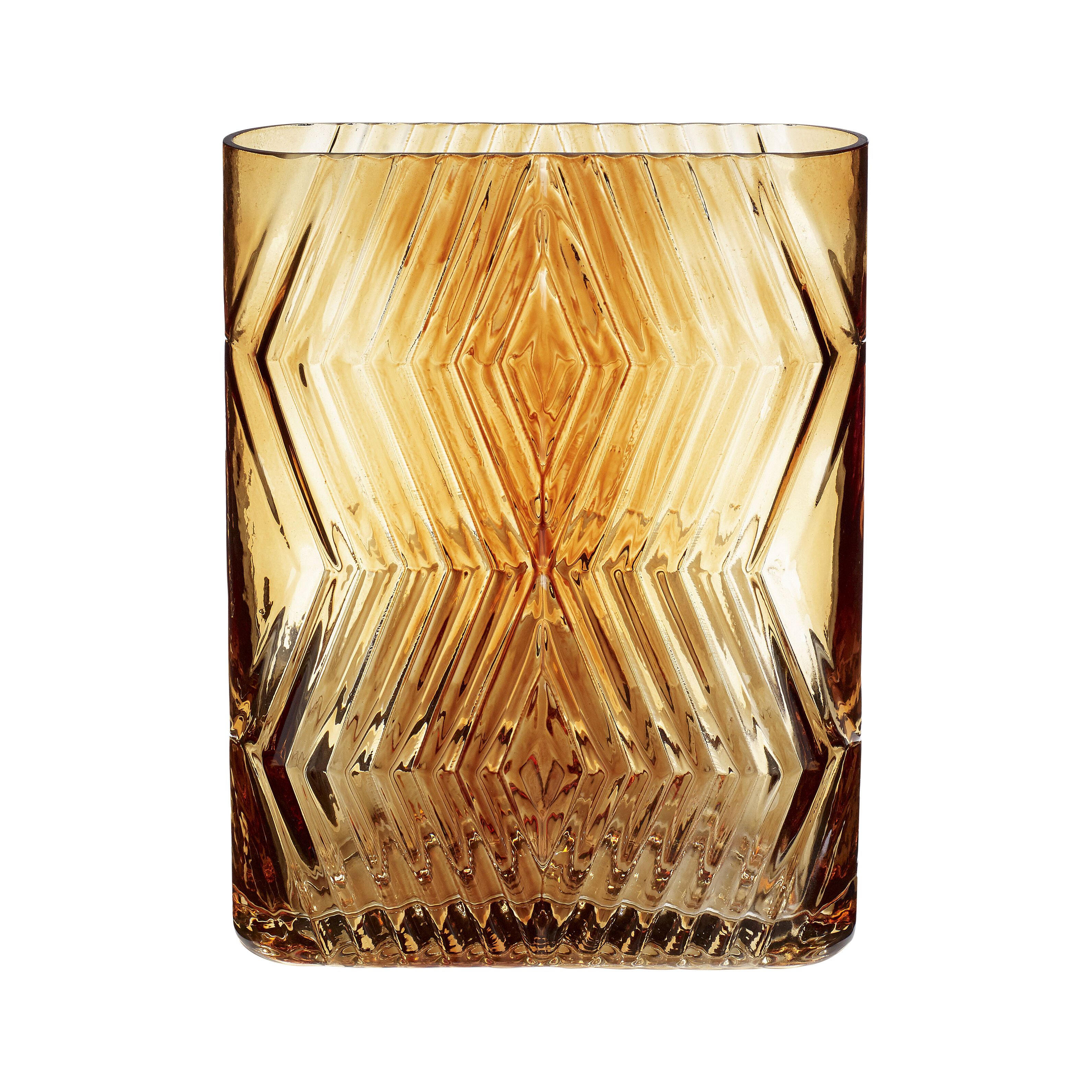 Hübsch Ivy Vase Bernstein