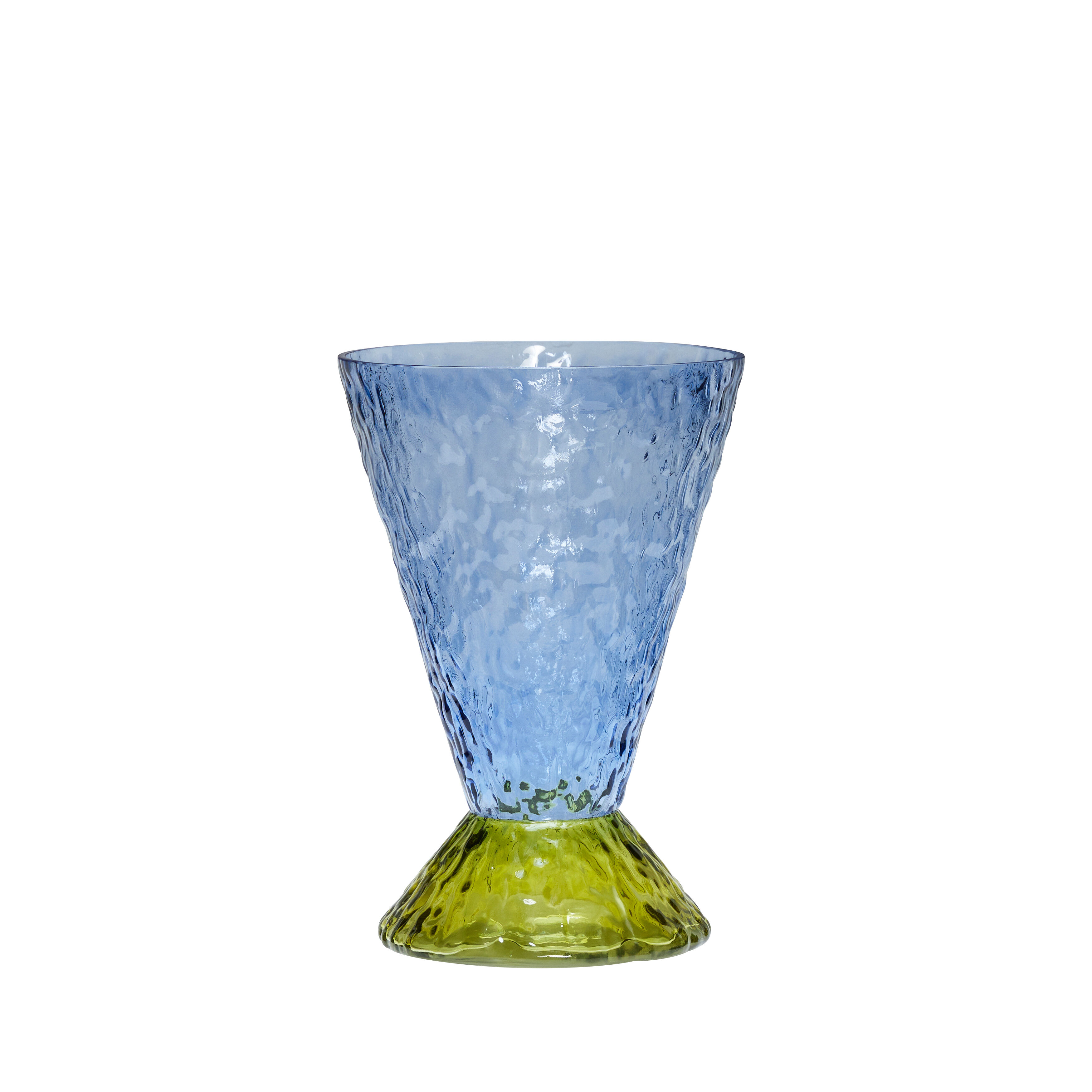 Hübsch Abyss Vase Blau