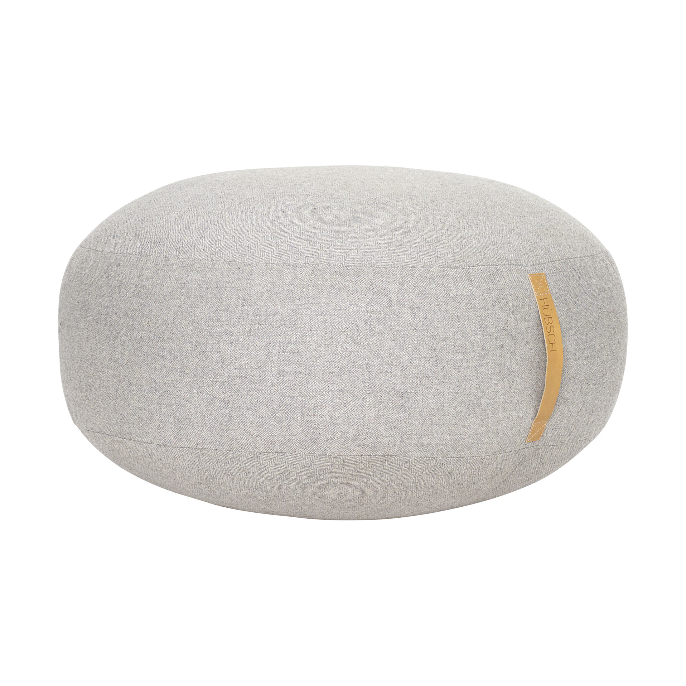 Hübsch Mochi Pouf Ø70 Grau