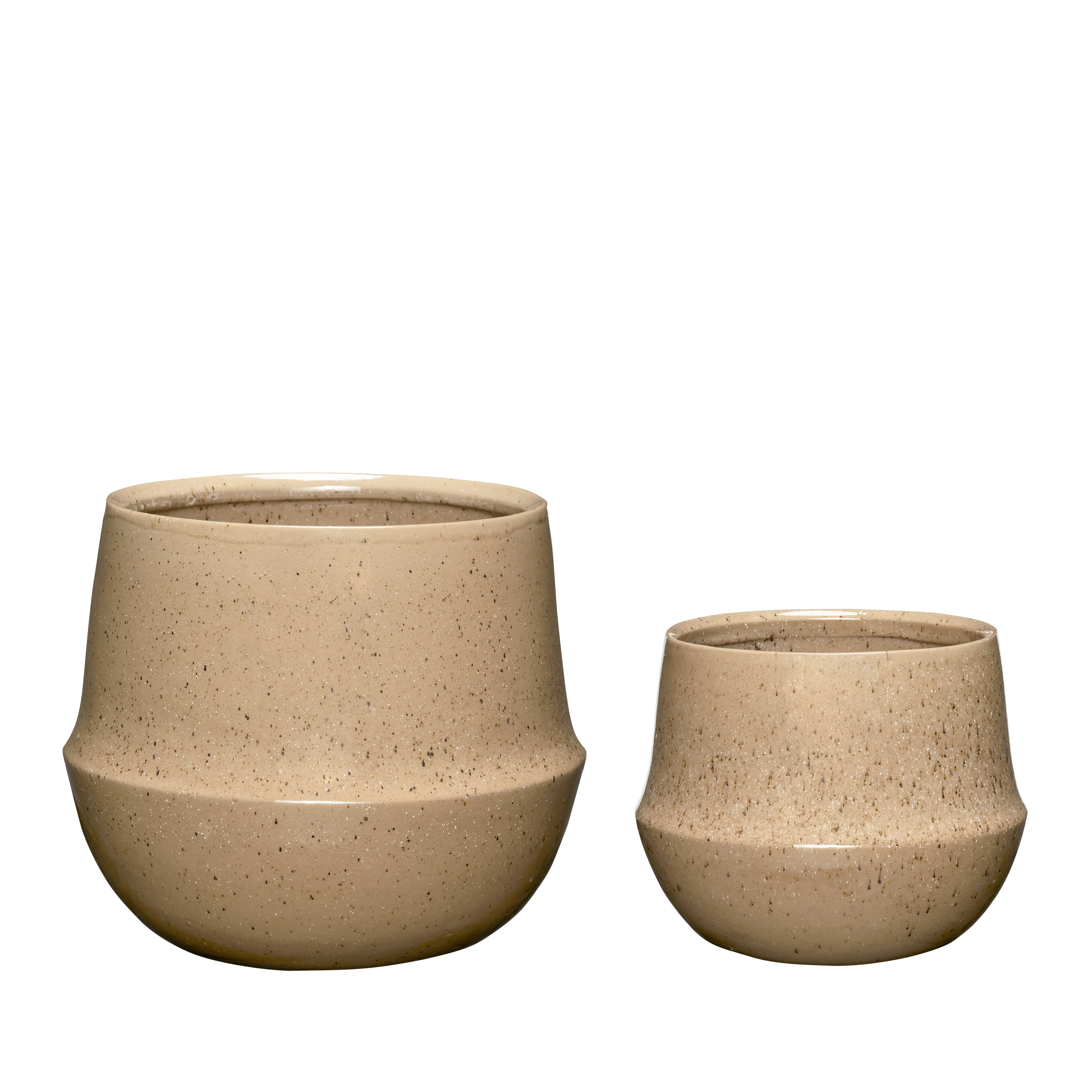 Hübsch Vibe Potte Sand (sæt af 2)