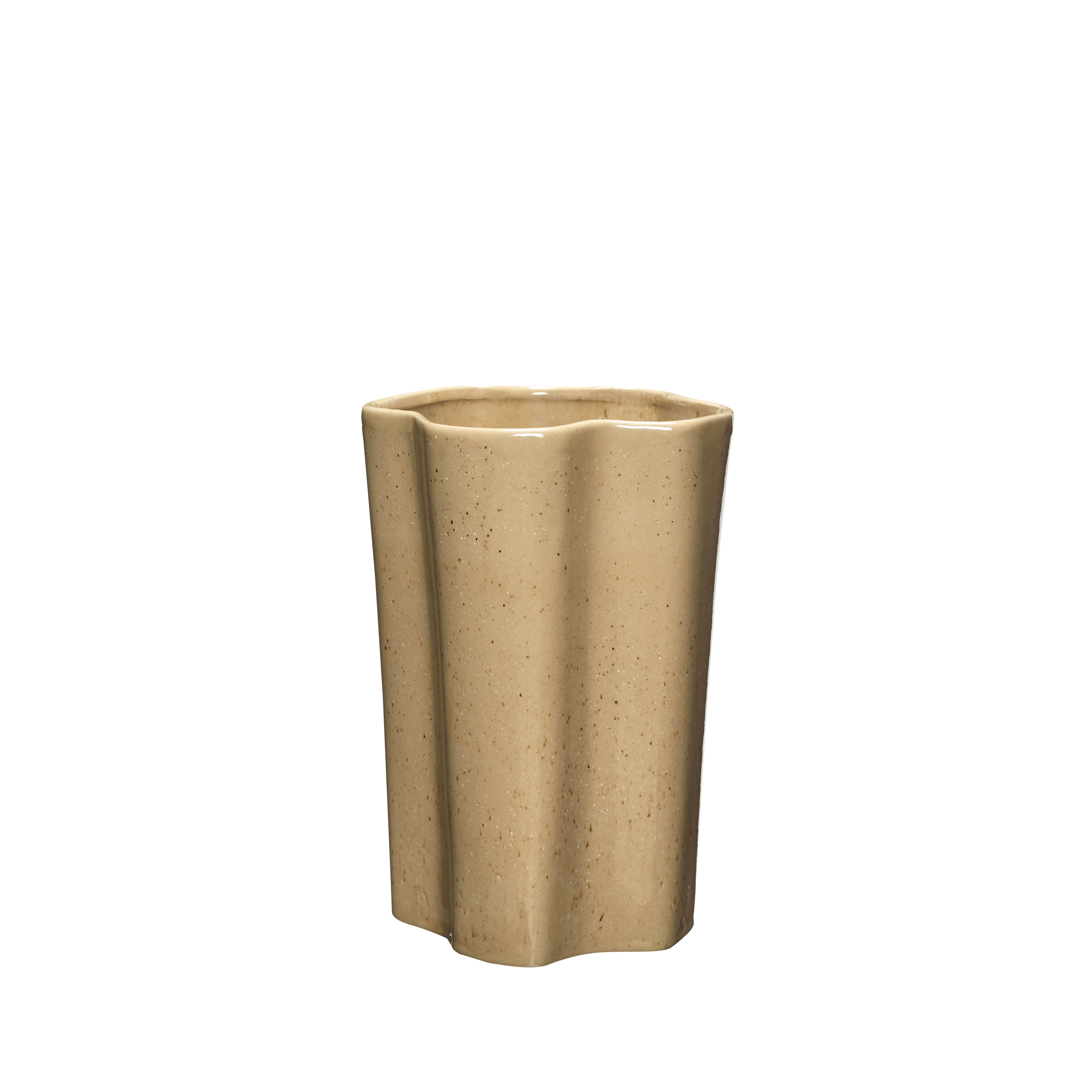 Hübsch Sapo Vase Brun