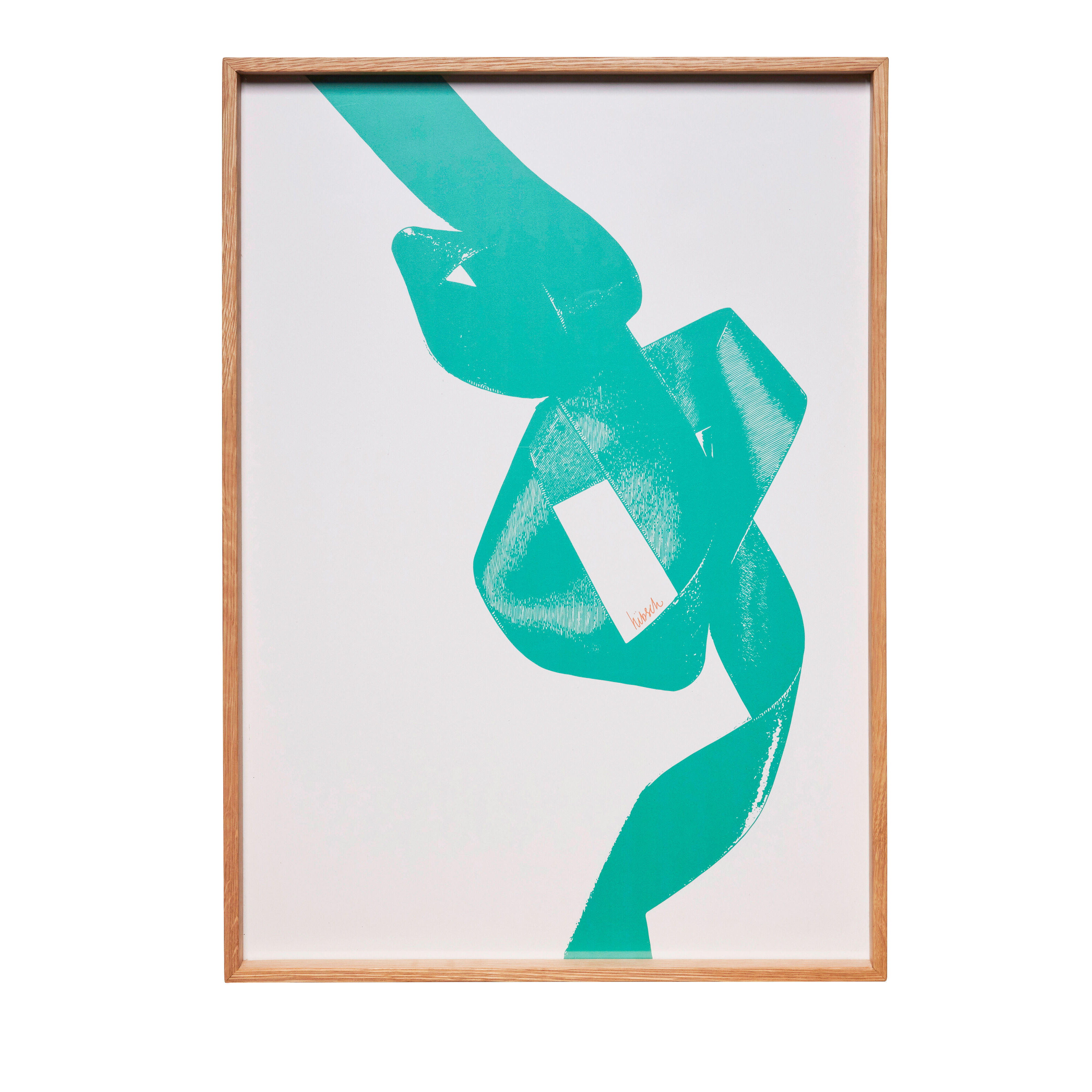 Hübsch Studio Rahmen 50x70 Naturfarben