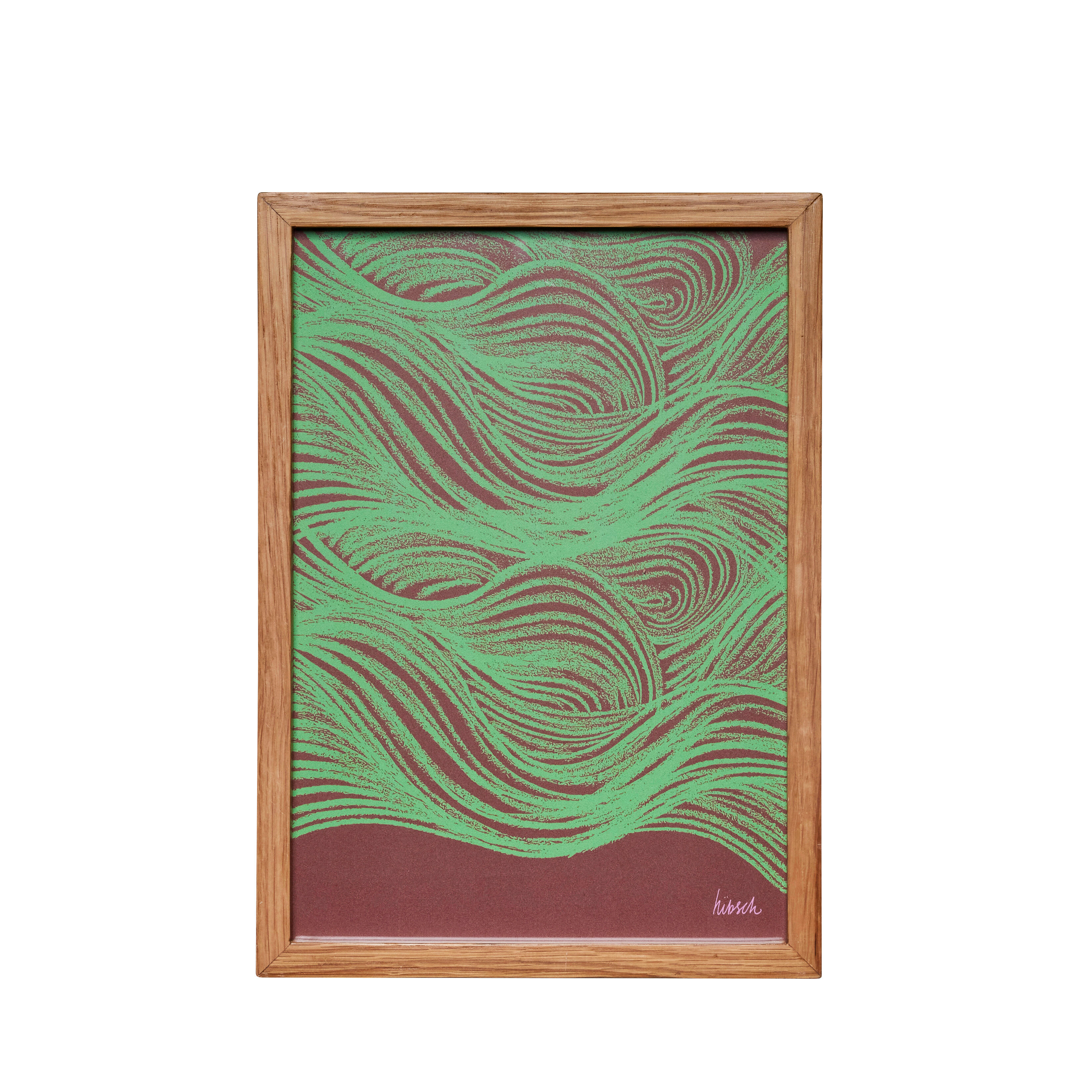 Hübsch Hello Rahmen 21x30 Naturfarben