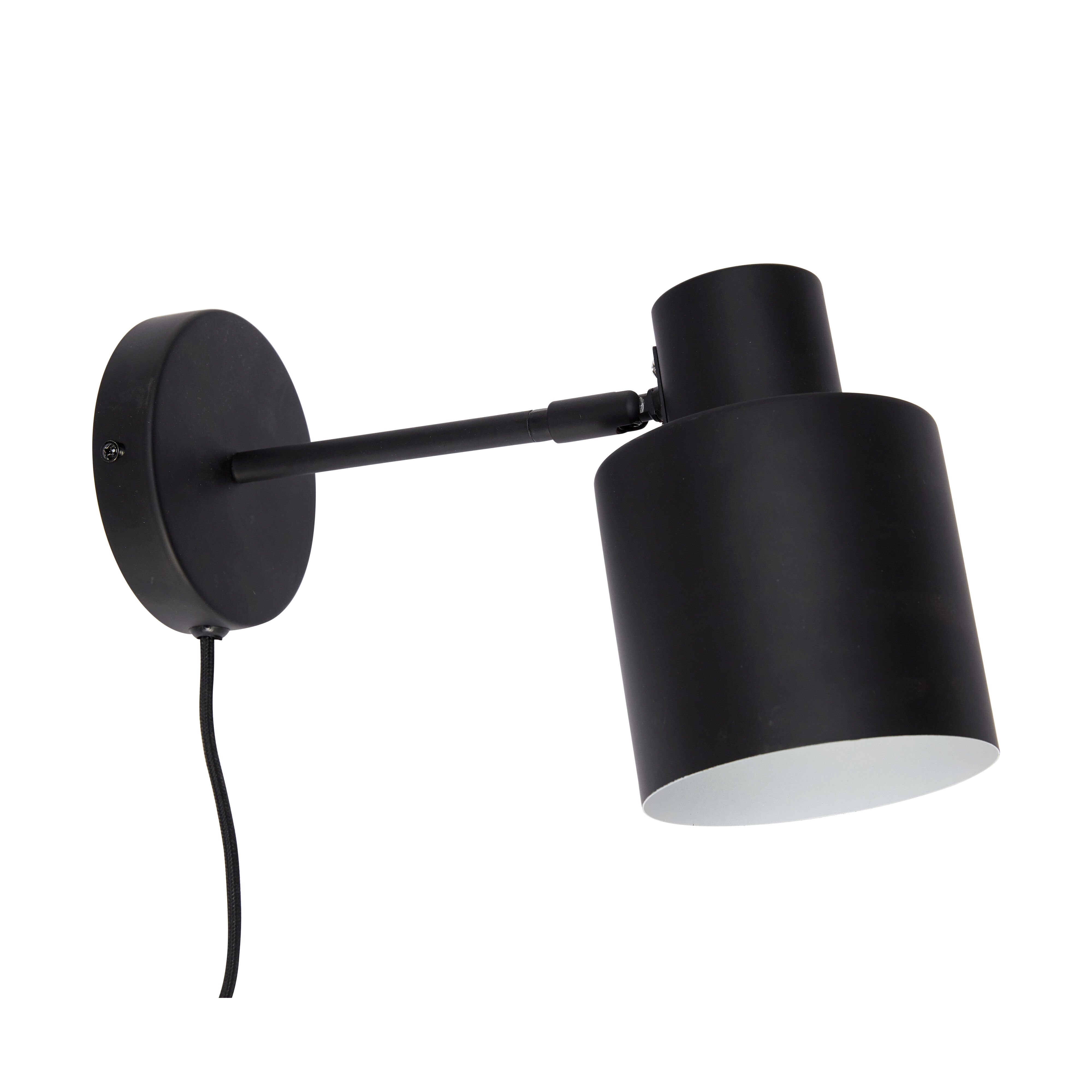 Hübsch Fuse Wandleuchte Schwarz