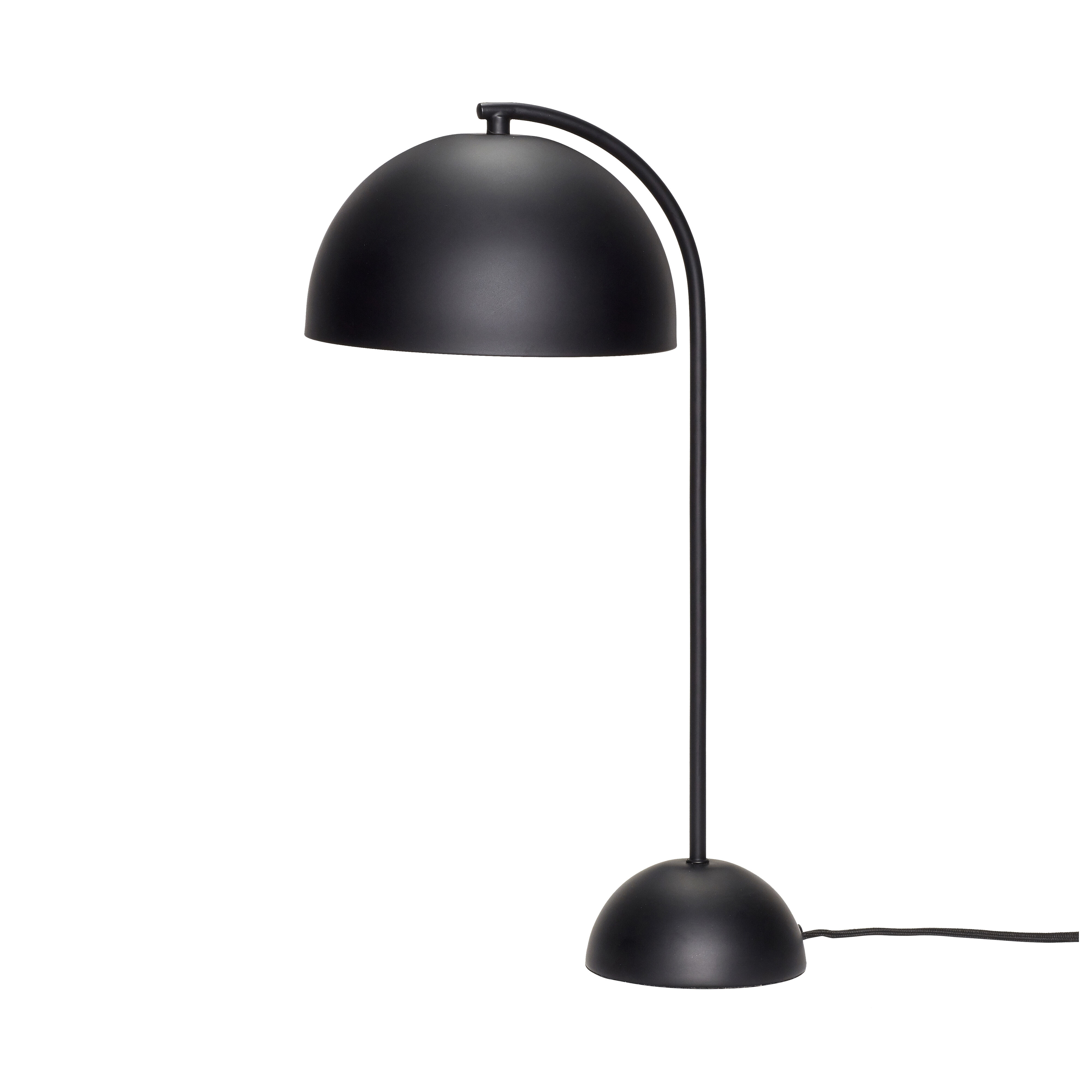 Hübsch Form Bordlampe Sort