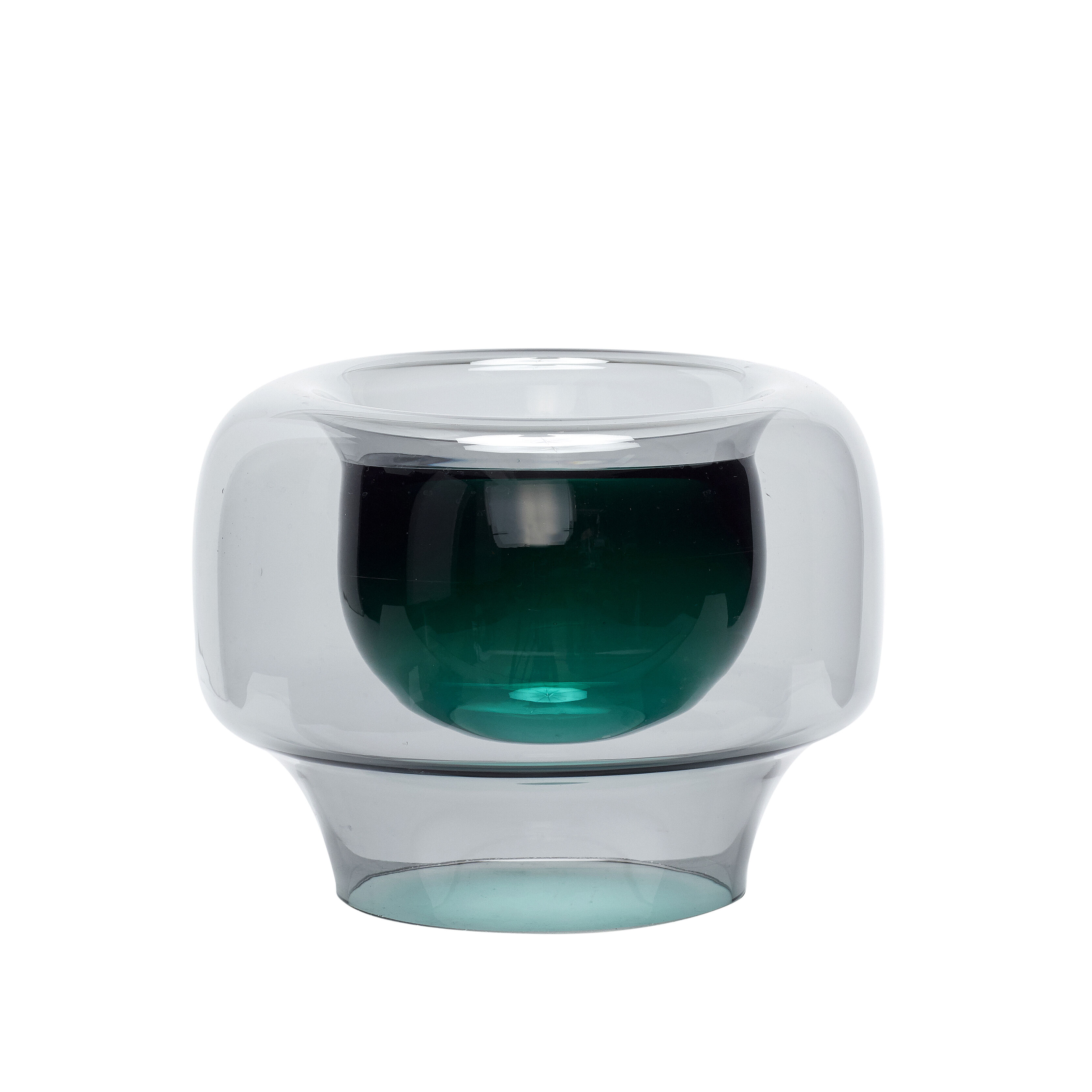 Hübsch Lunar Vase Grün