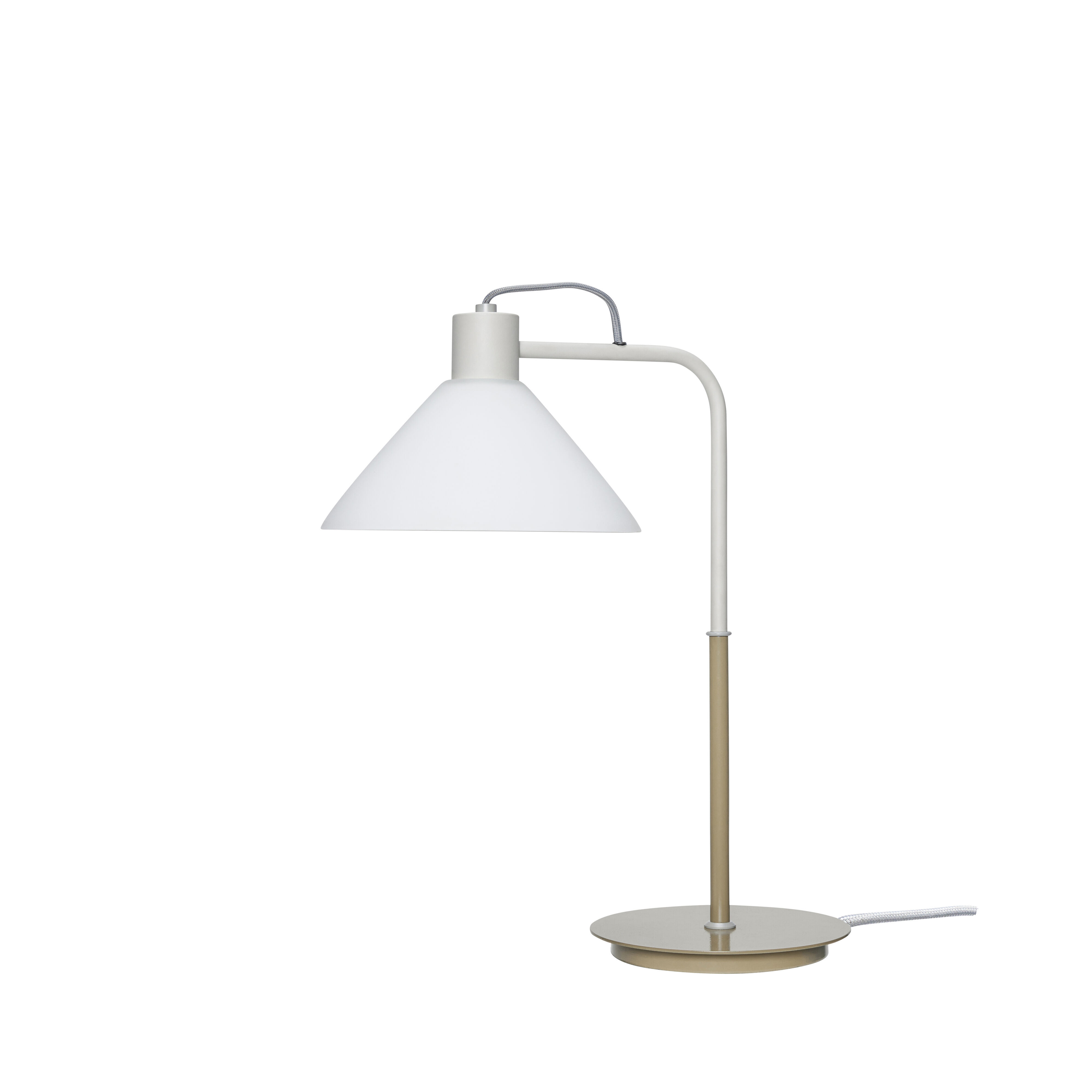 Hübsch Spot Tischlampe Khaki