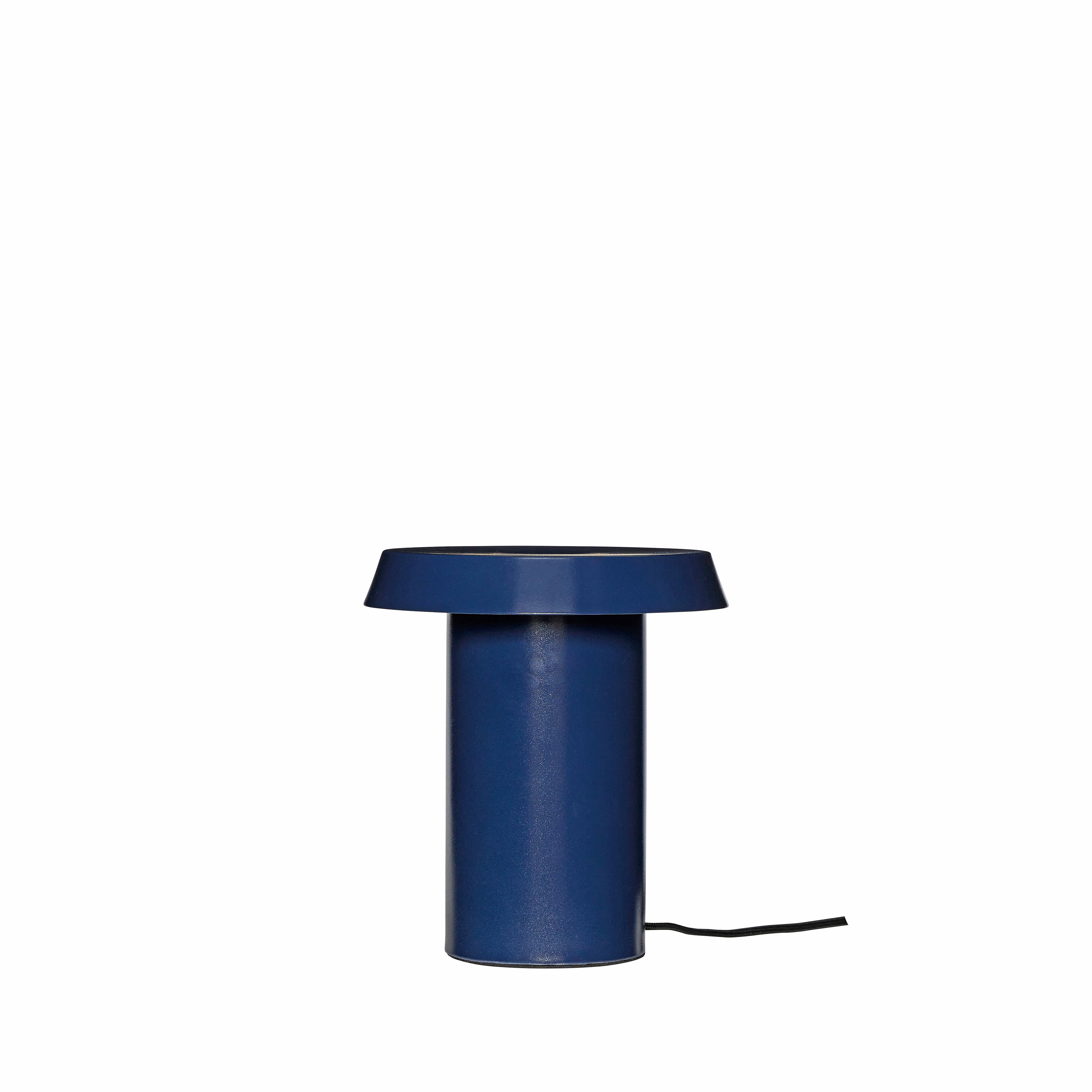 Hübsch Keen Tischlampe Dunkelblau