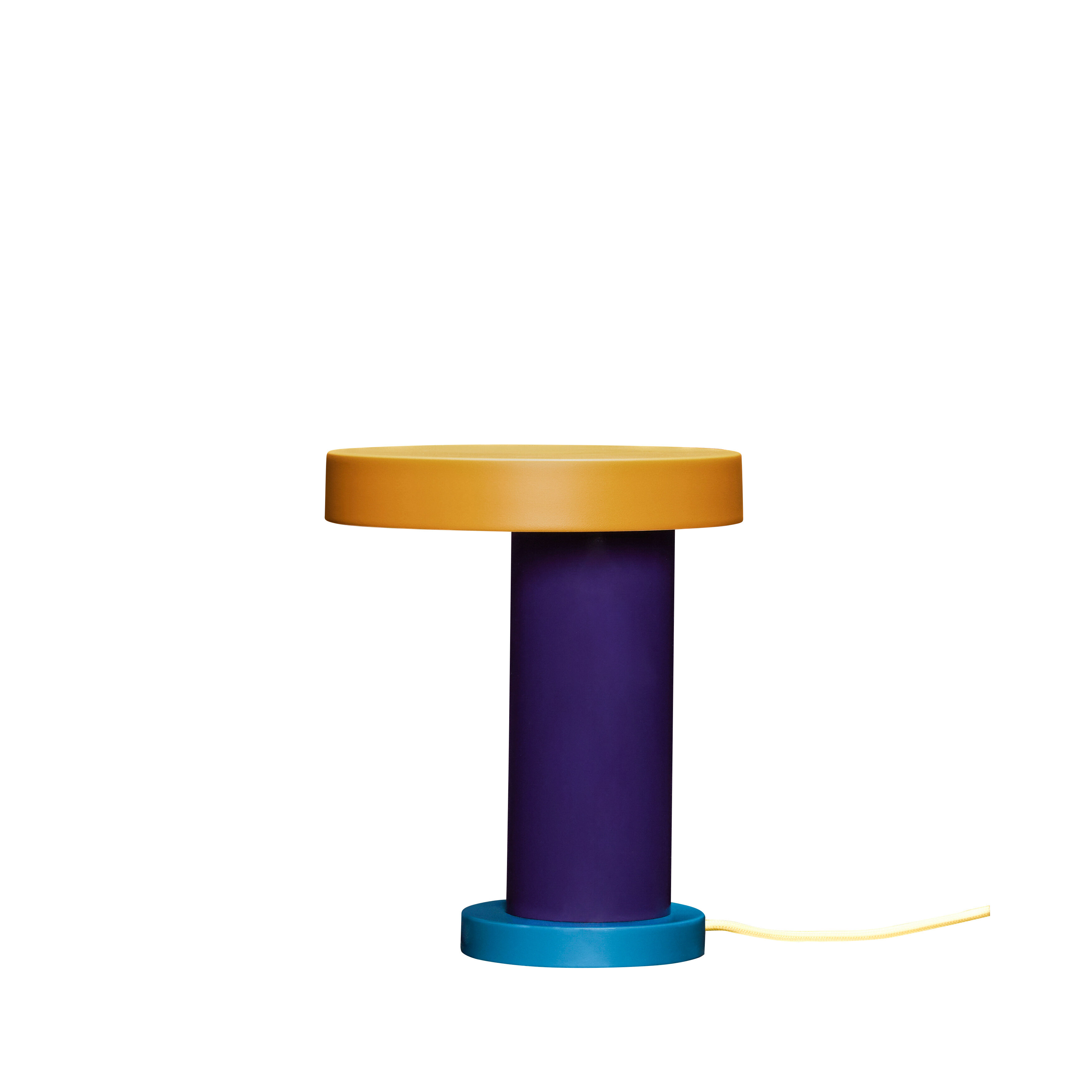 Hübsch Magic Tischlampe Lila/Gelb