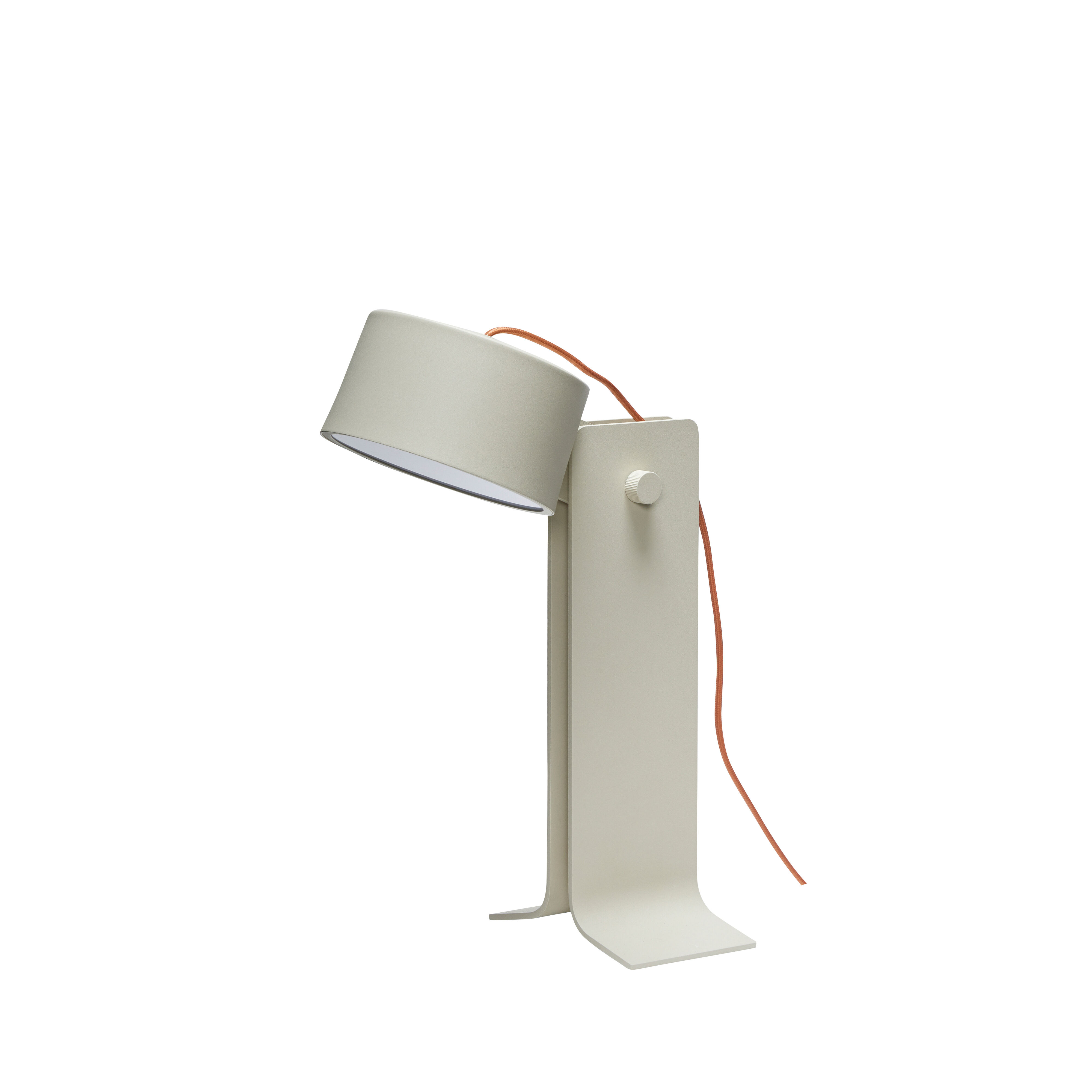 Hübsch Crea Tischlampe Sandfarben