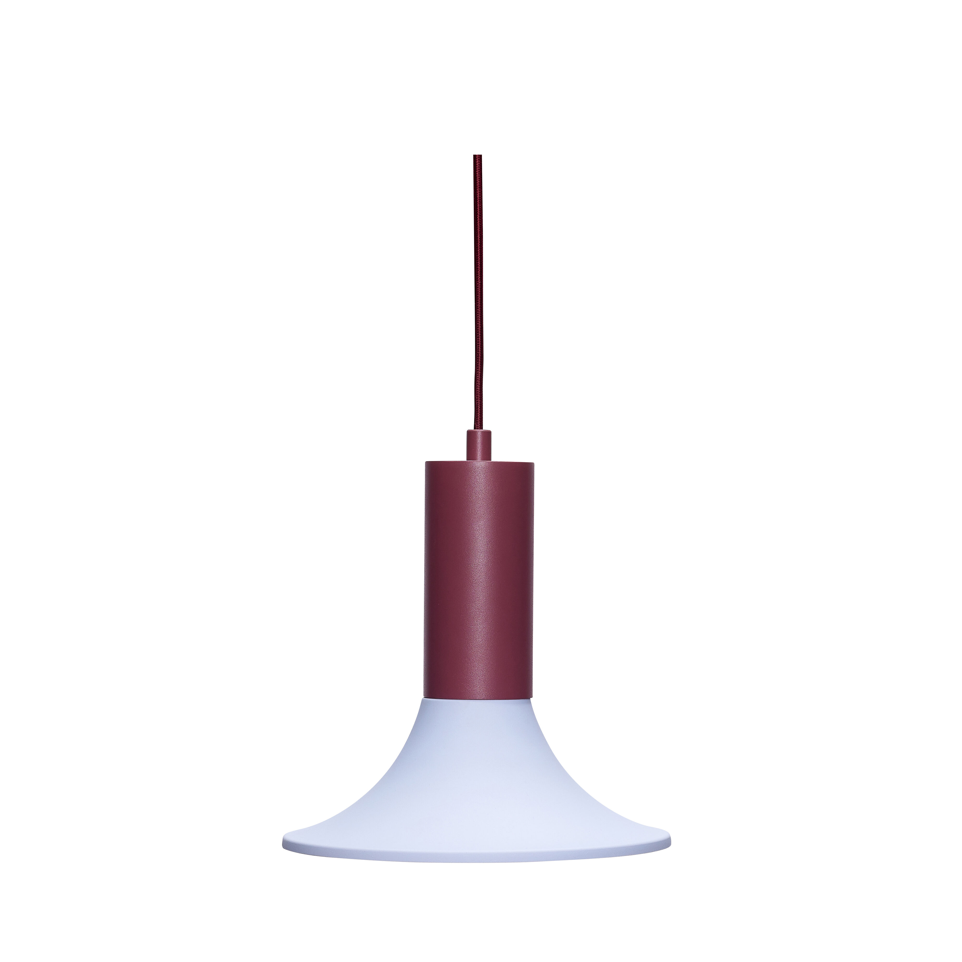 Hübsch Luminary Hängelampe Burgundy/Blau