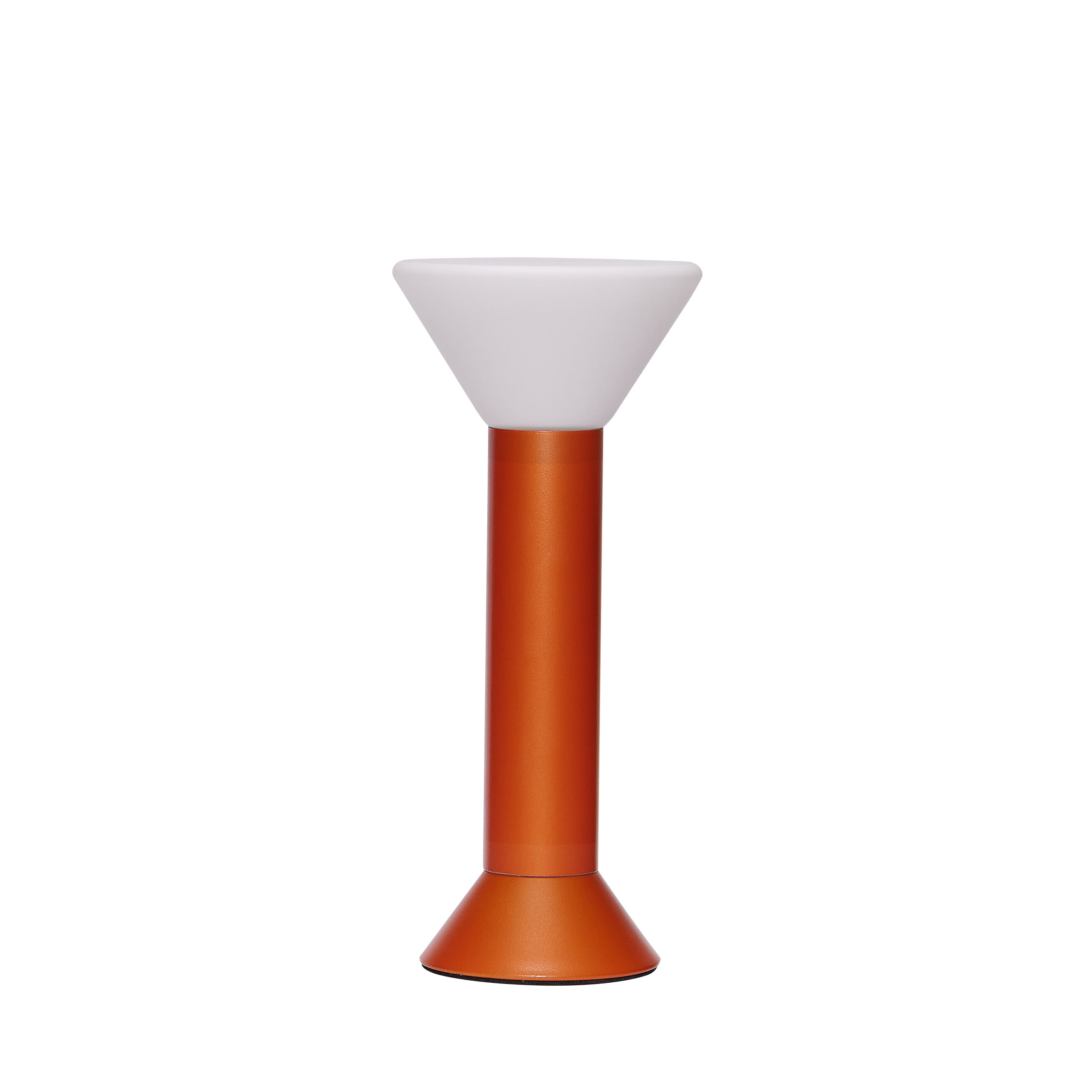 Hübsch Flash Transportabel Lampe Metallisk orange