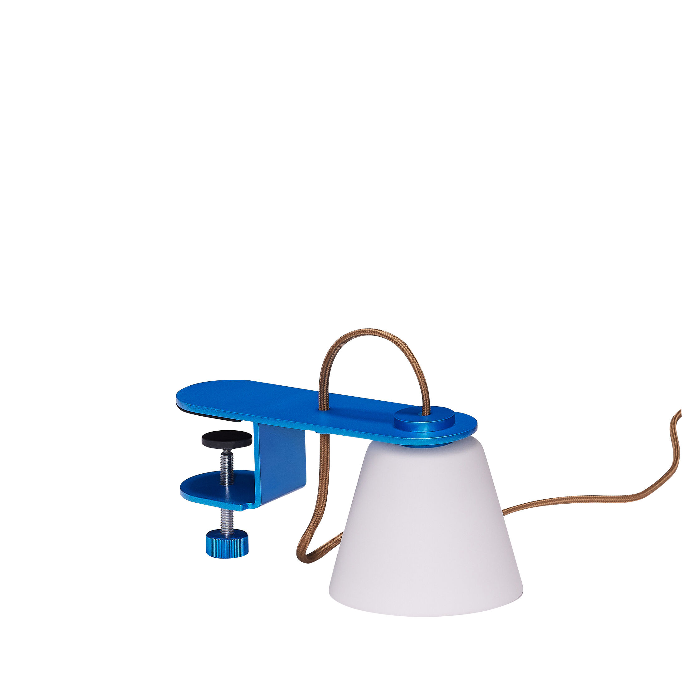 Hübsch Lure Wandleuchte Metallic Blue