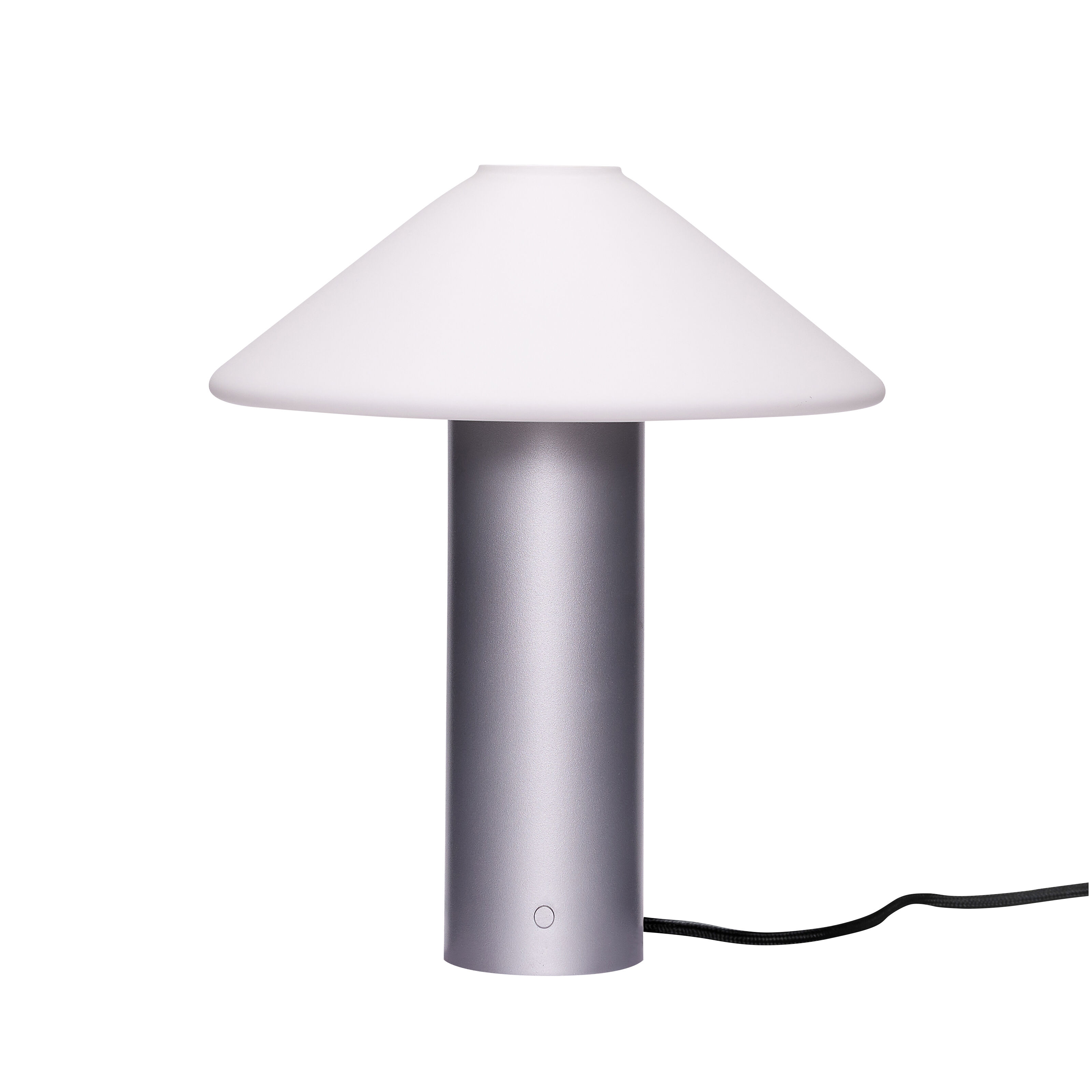 Hübsch Orbit Tischlampe Metallic silver