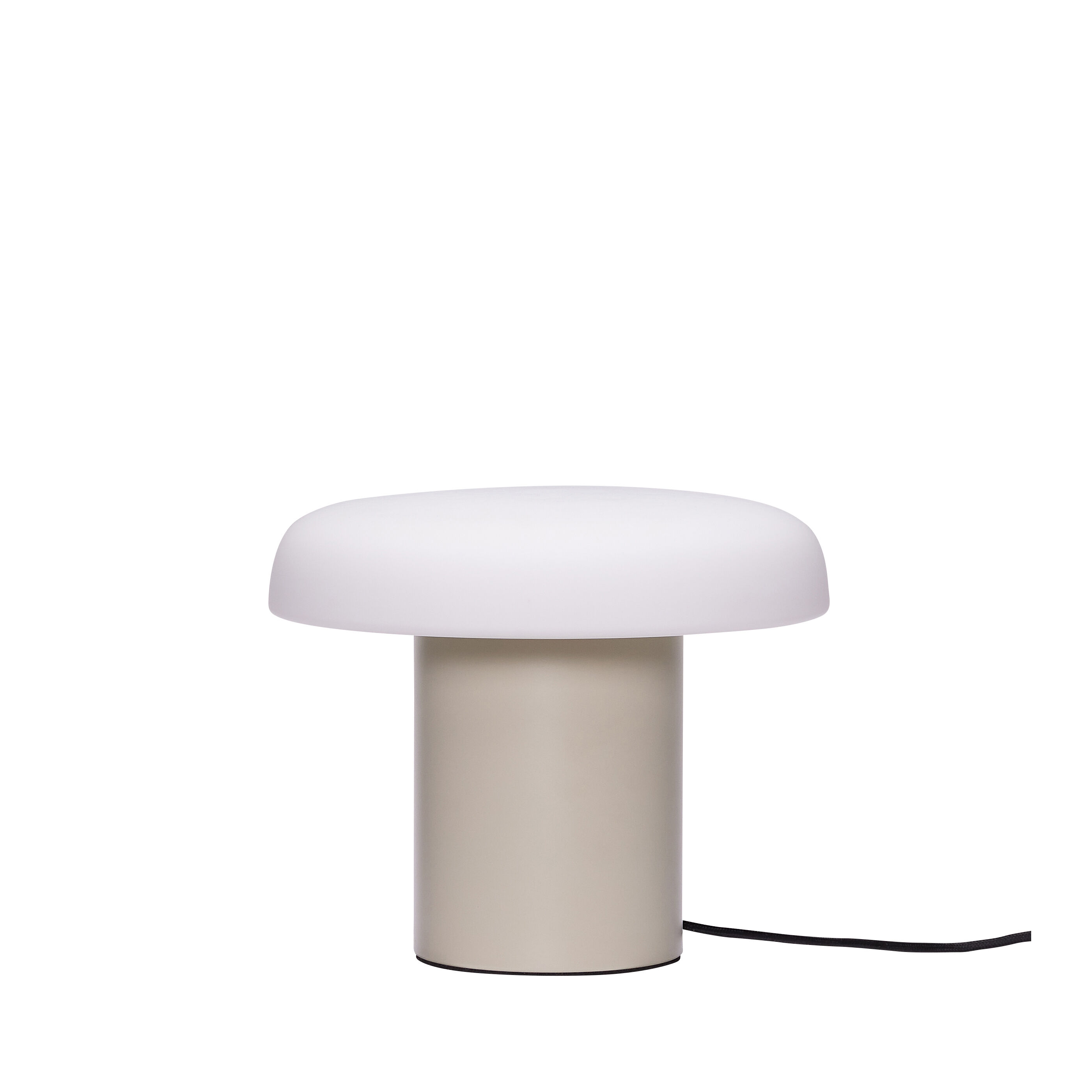 Hübsch Ateliers Tischlampe Sandfarben/Weiß