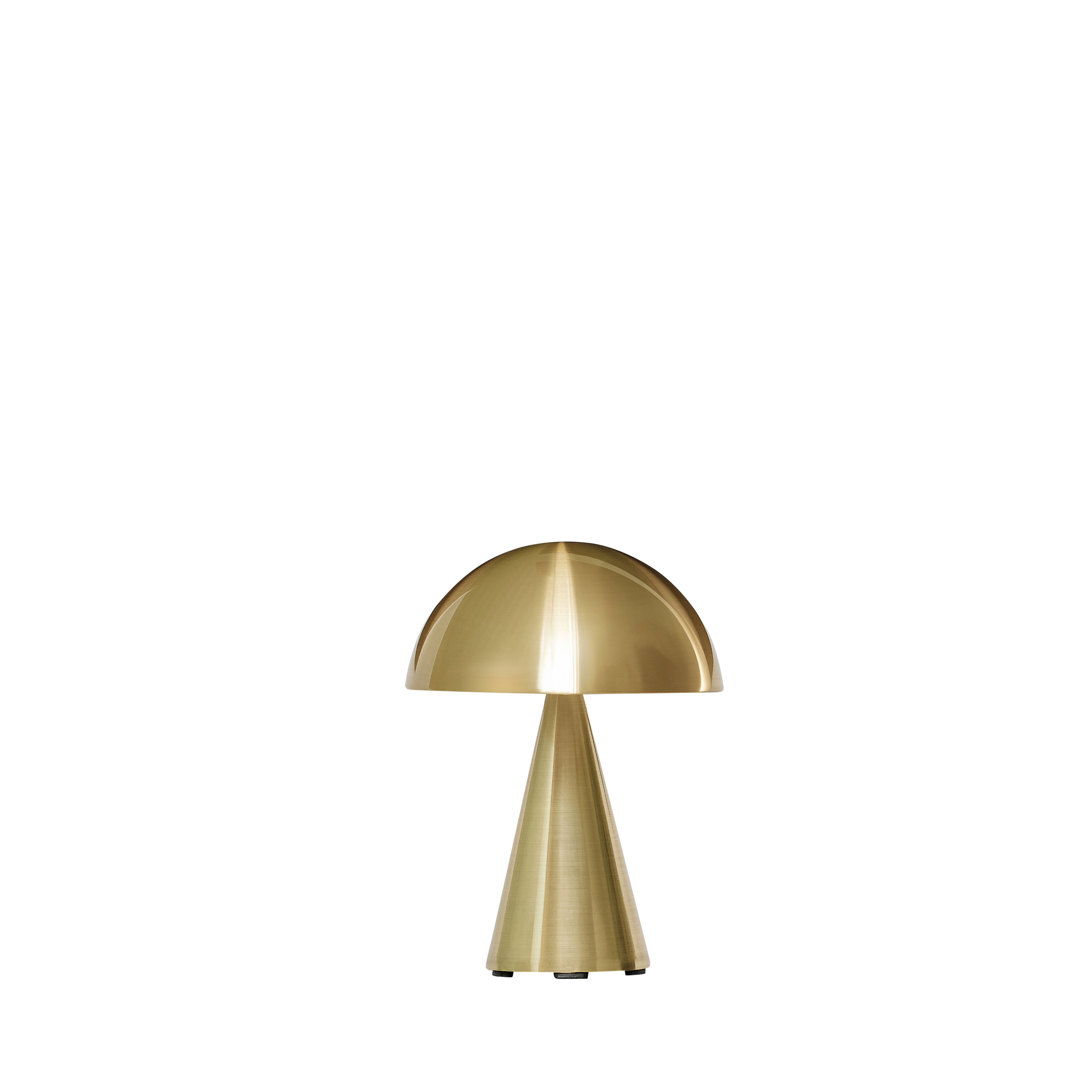 Hübsch Mush Tragbare Lampe Messingfarben