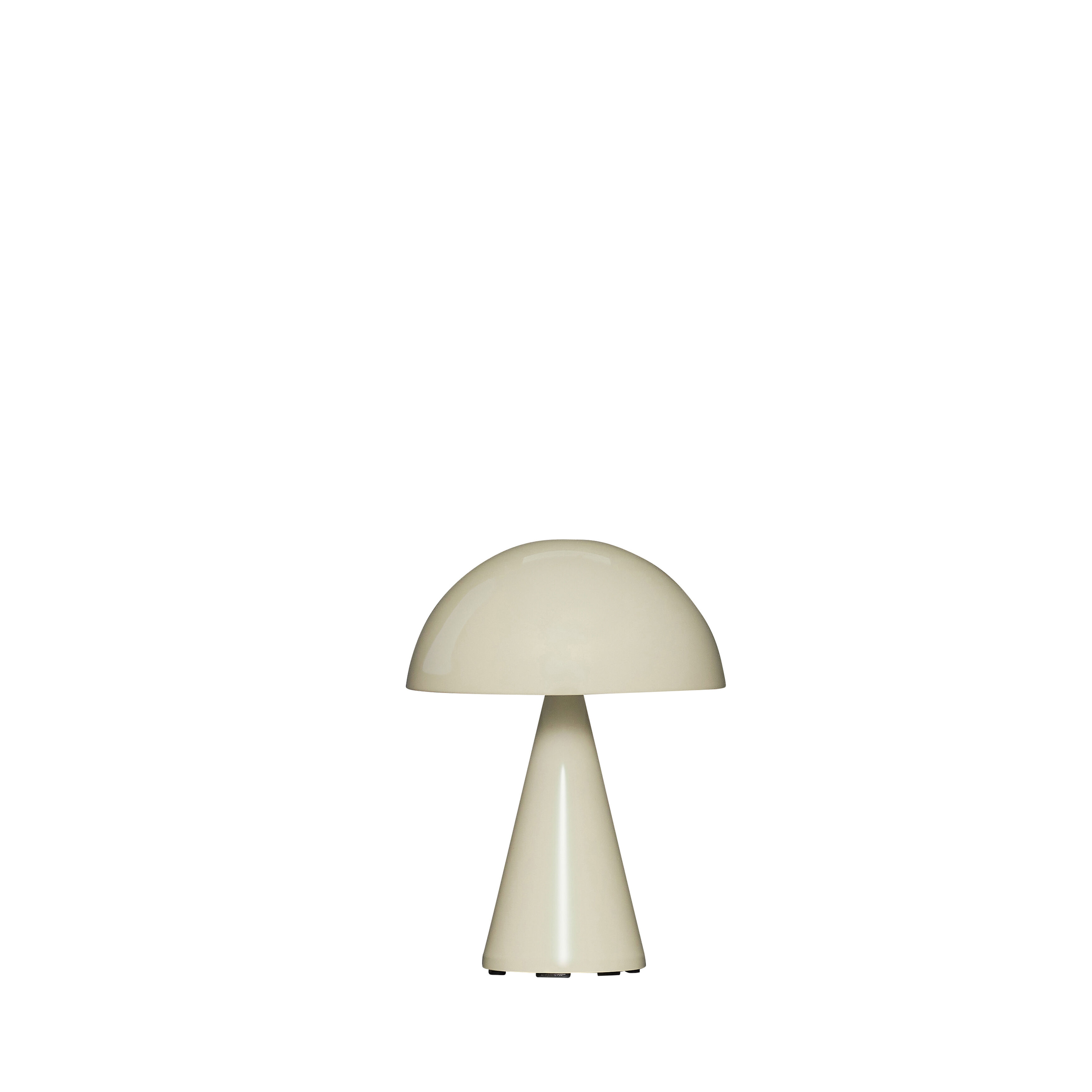 Hübsch Mush Tragbare Lampe Hell-Sandfarben