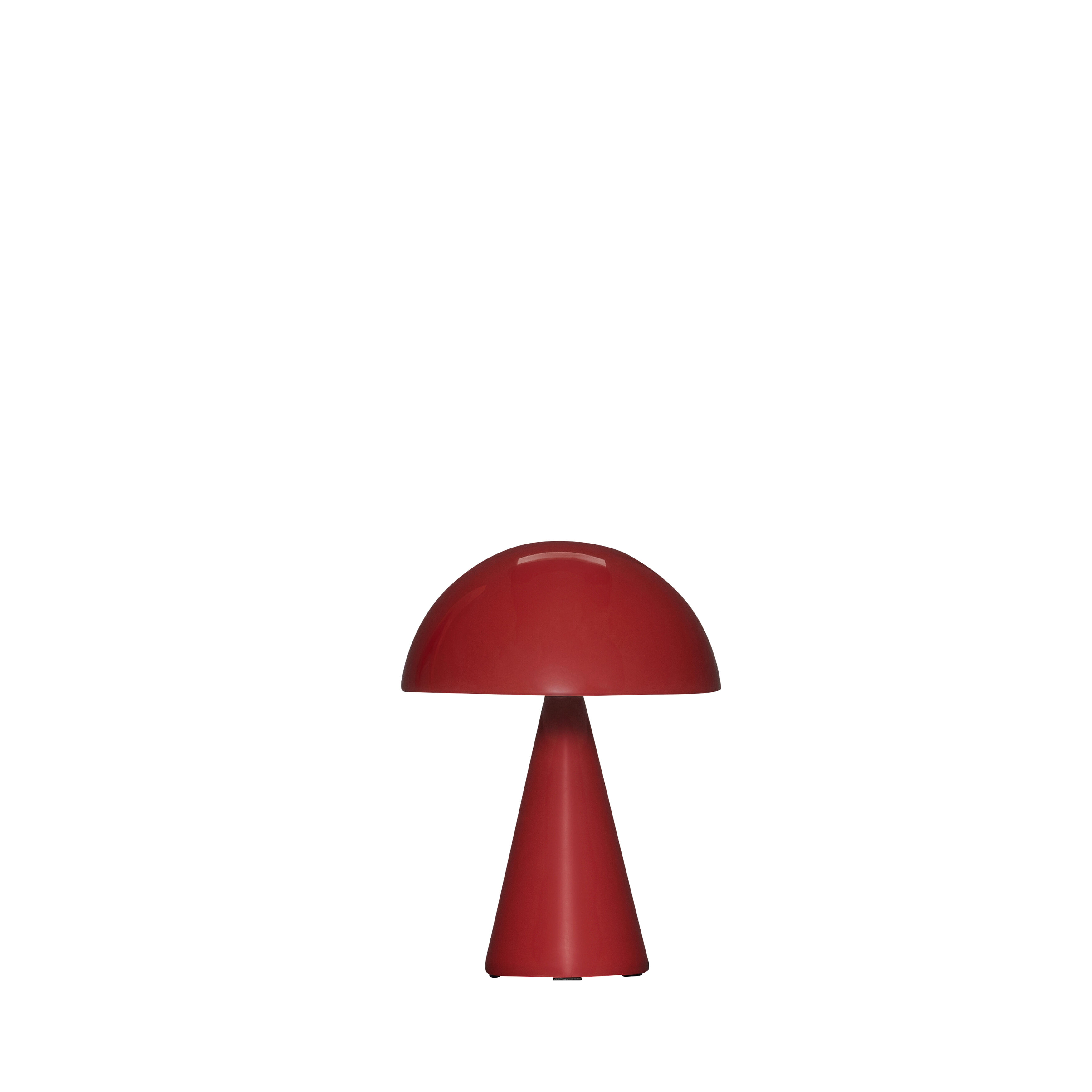 Hübsch Mush Tragbare Lampe Rot