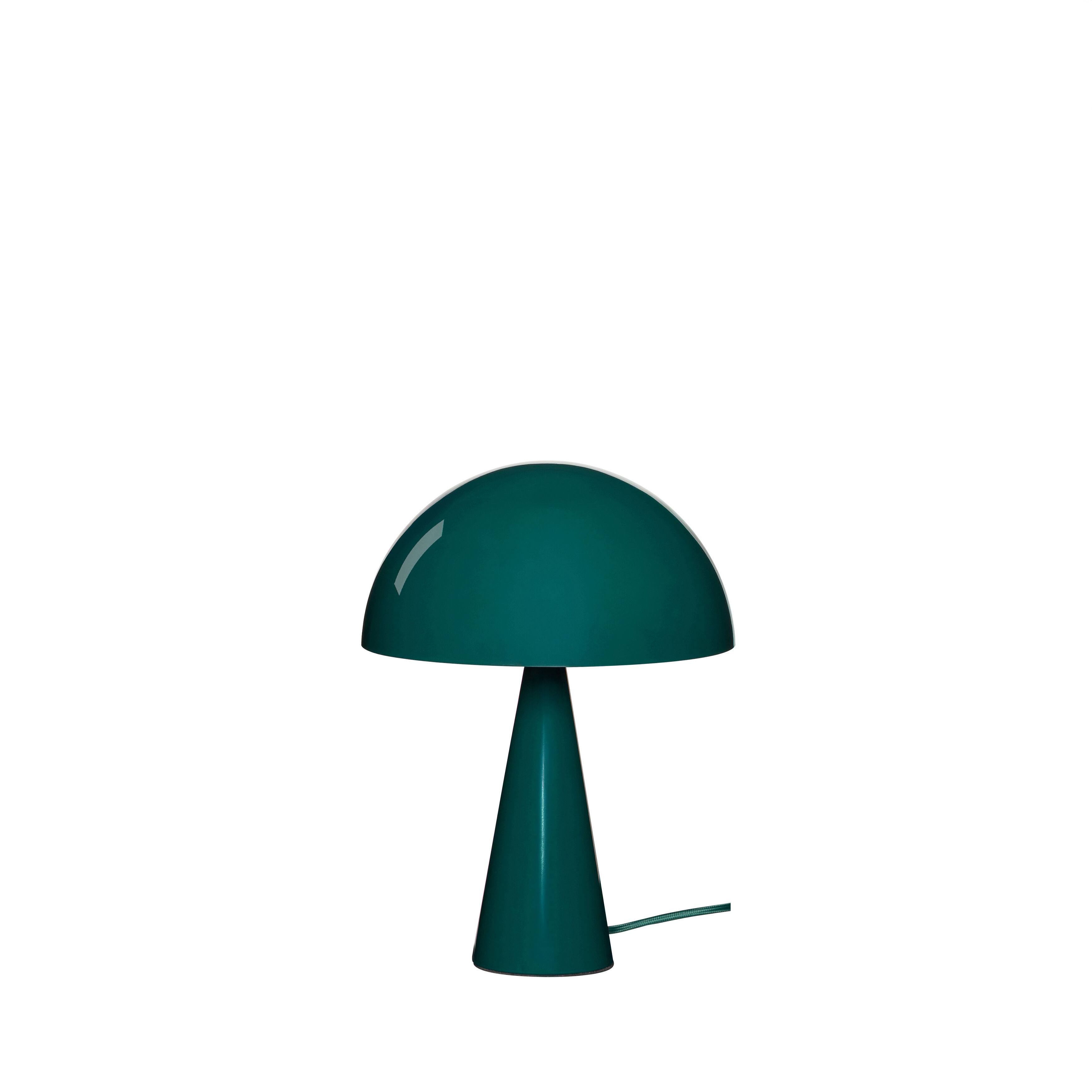 Hübsch Mush Tischlampe Mini Dunkelgrün