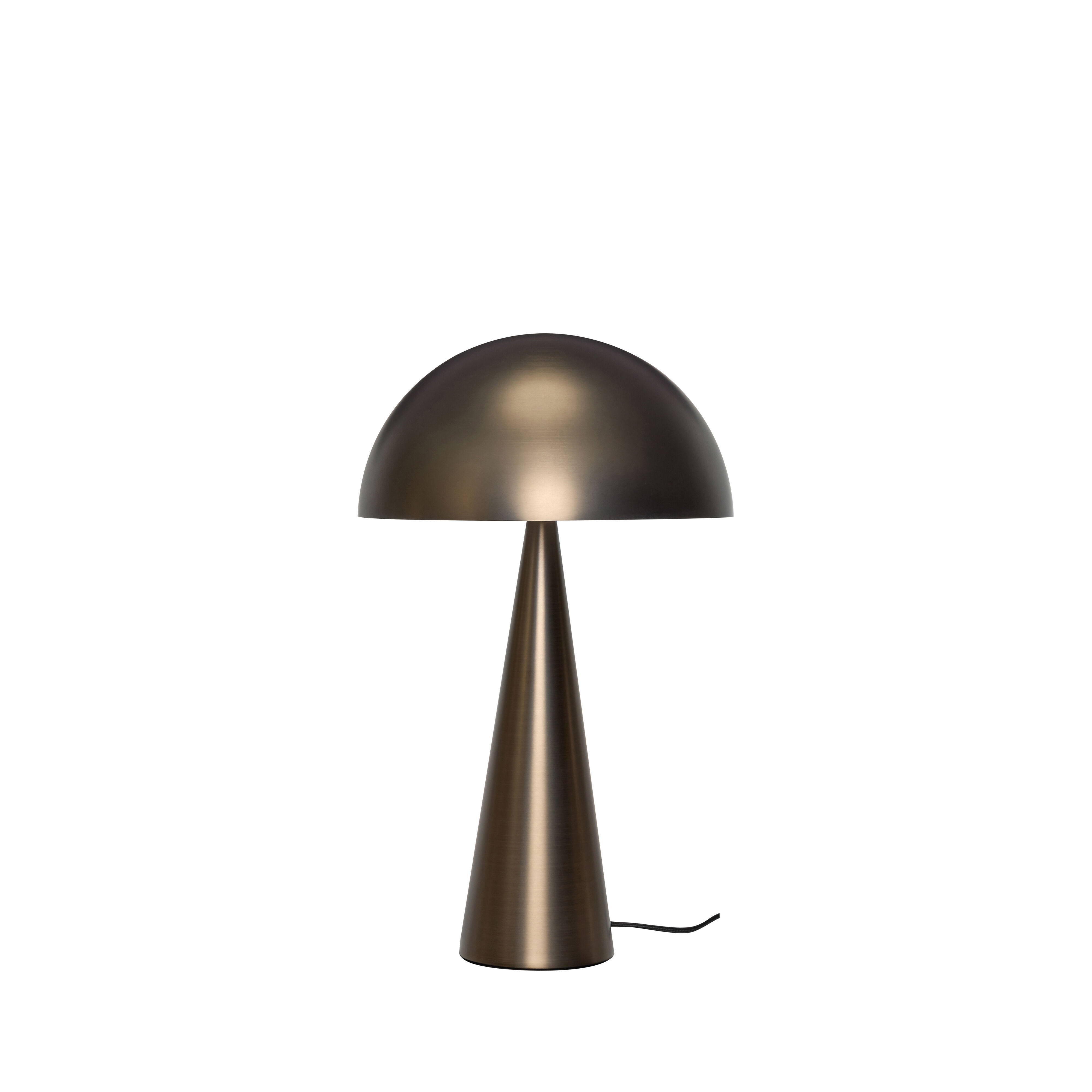 Hübsch Mush Tischlampe Tall Brüniertes messing