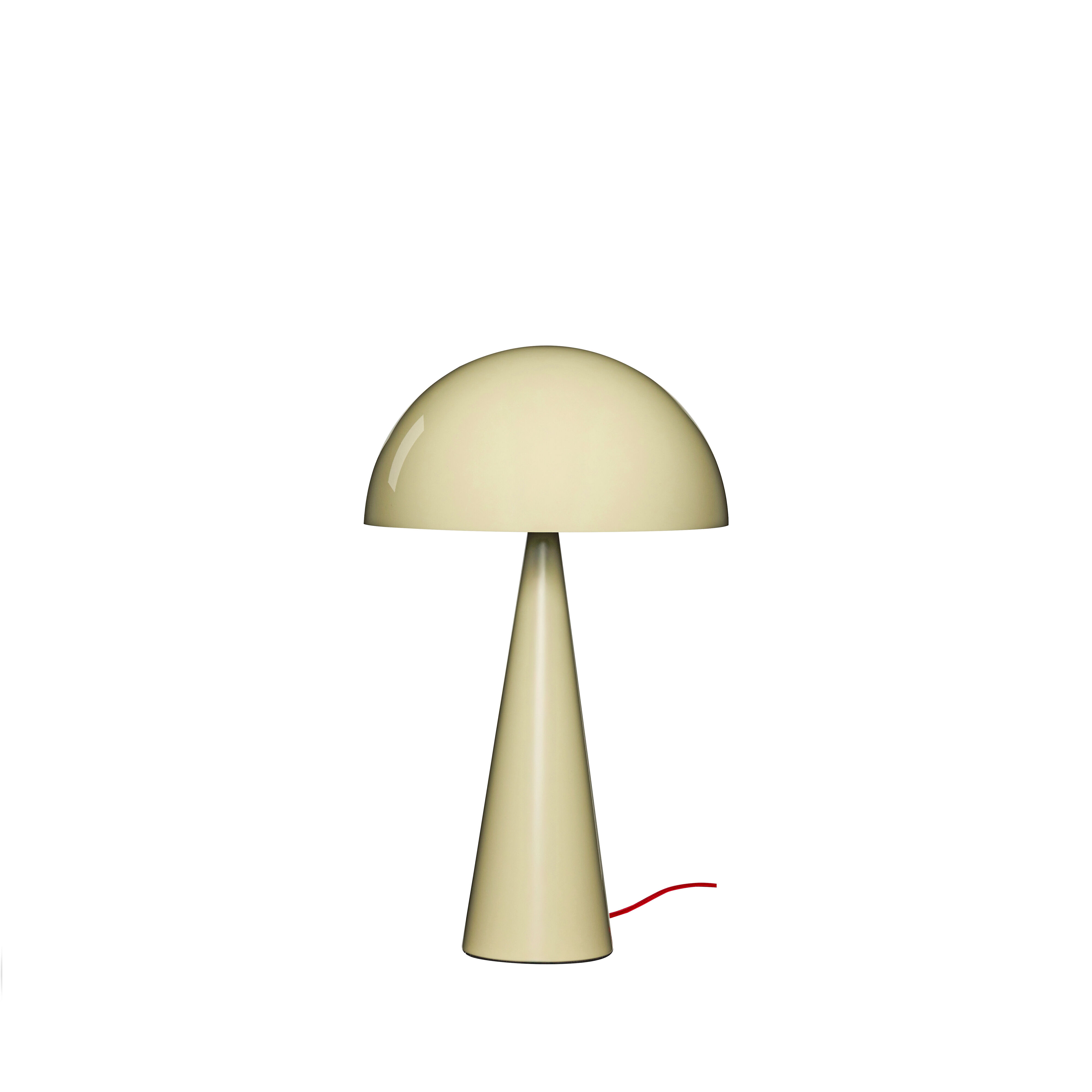 Hübsch Mush Tischlampe Tall Sandfarben