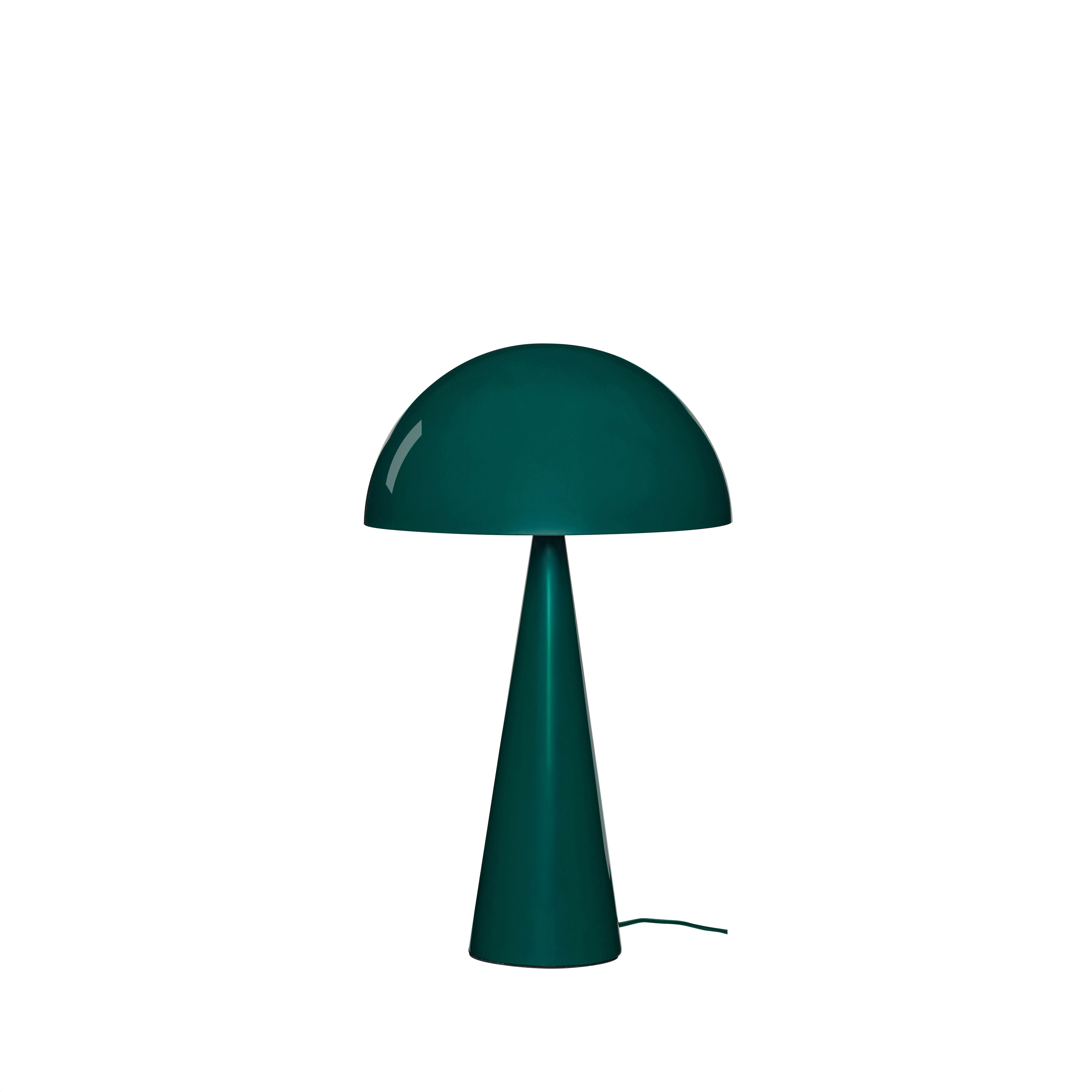 Hübsch Mush Tischlampe Tall Dunkelgrün