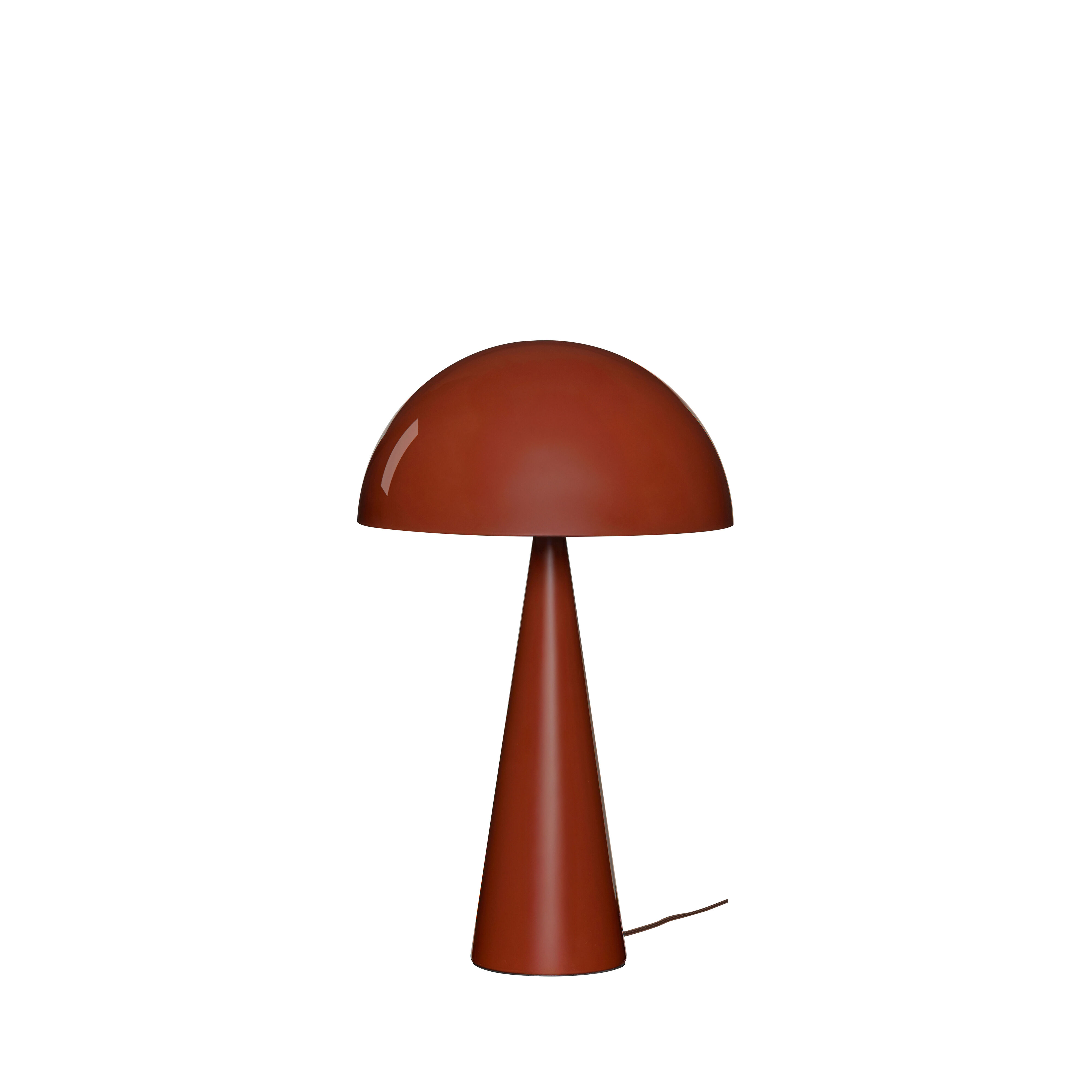 Hübsch Mush Tischlampe Tall Braun