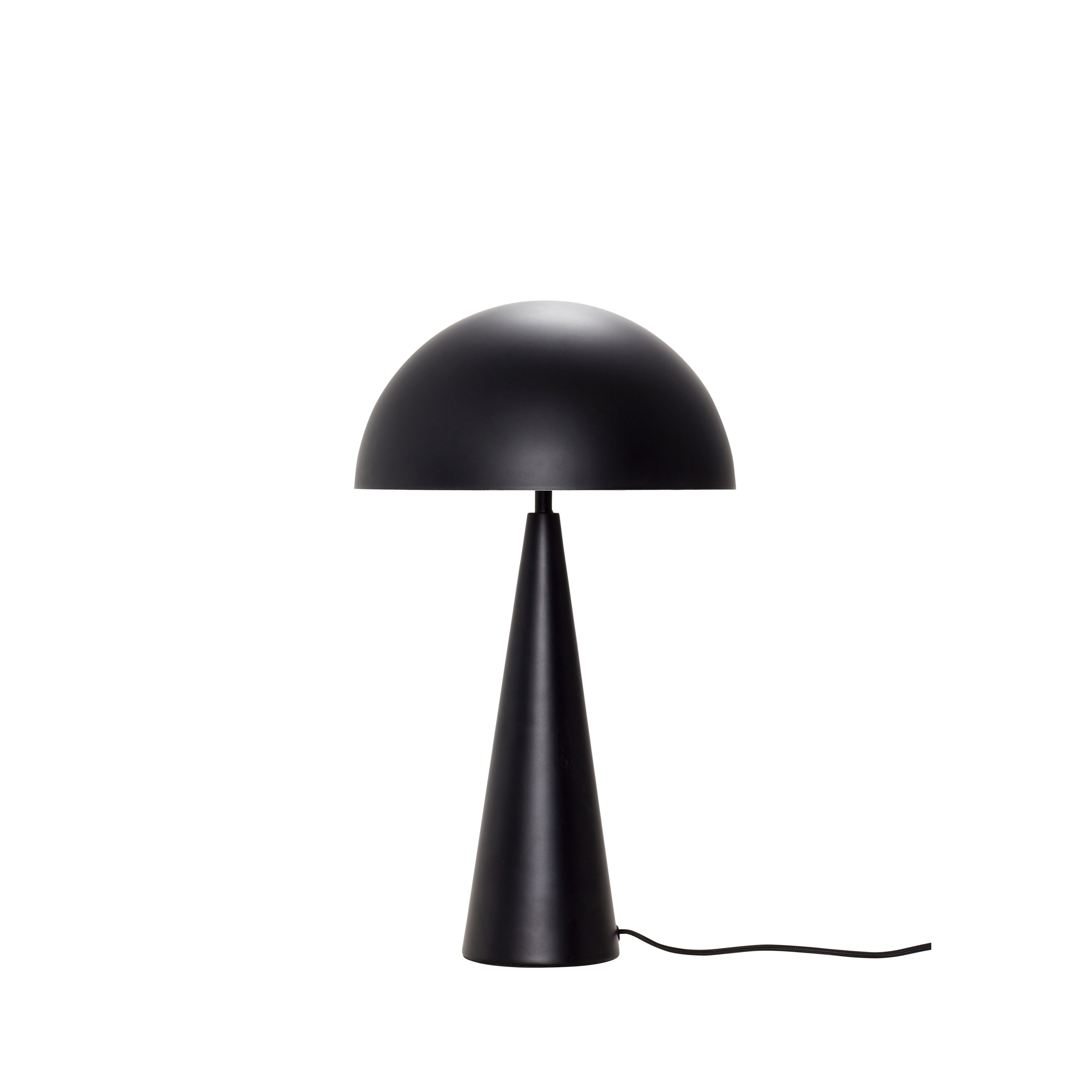Hübsch Mush Tischlampe Tall Schwarz