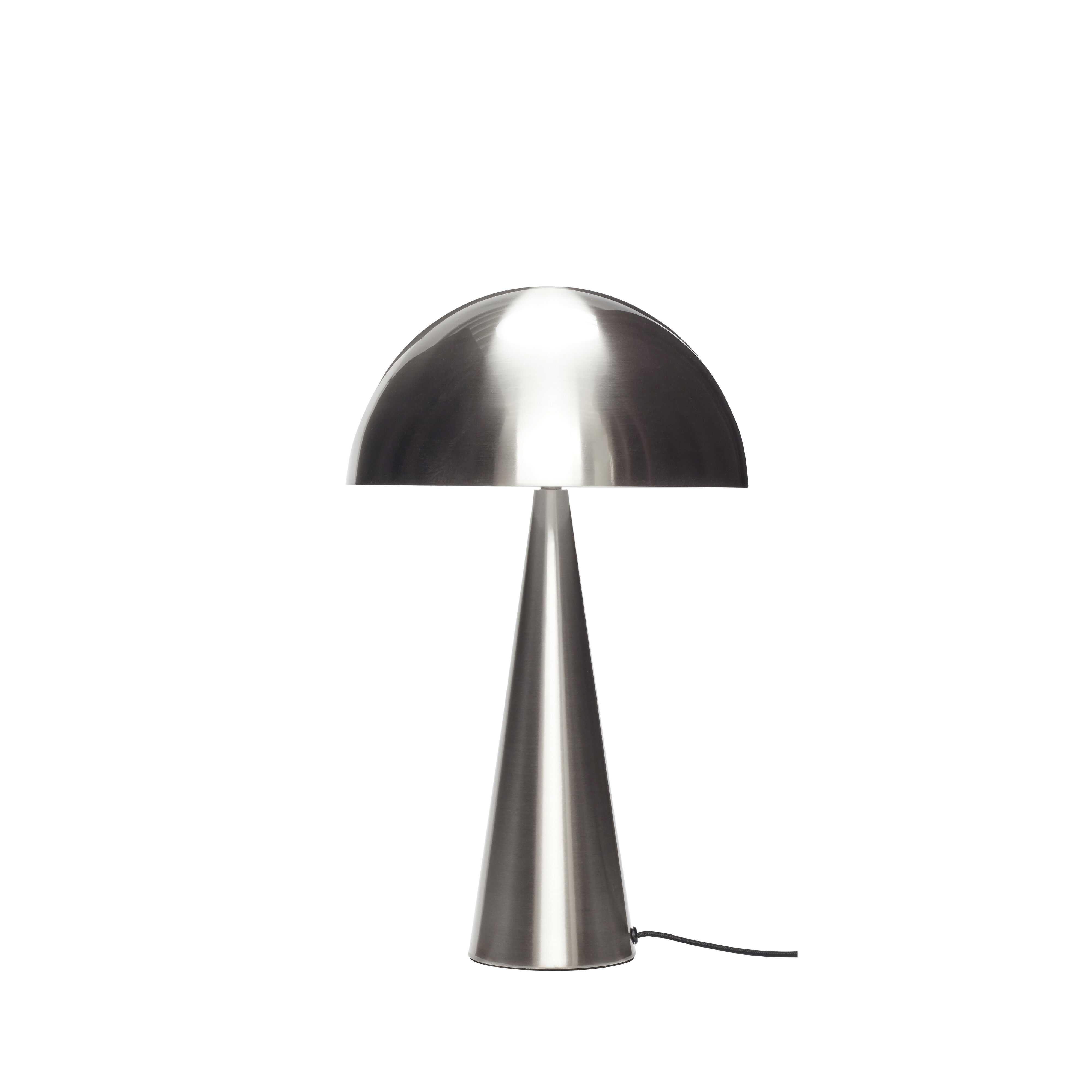 Hübsch Mush Tischlampe Tall Nickel