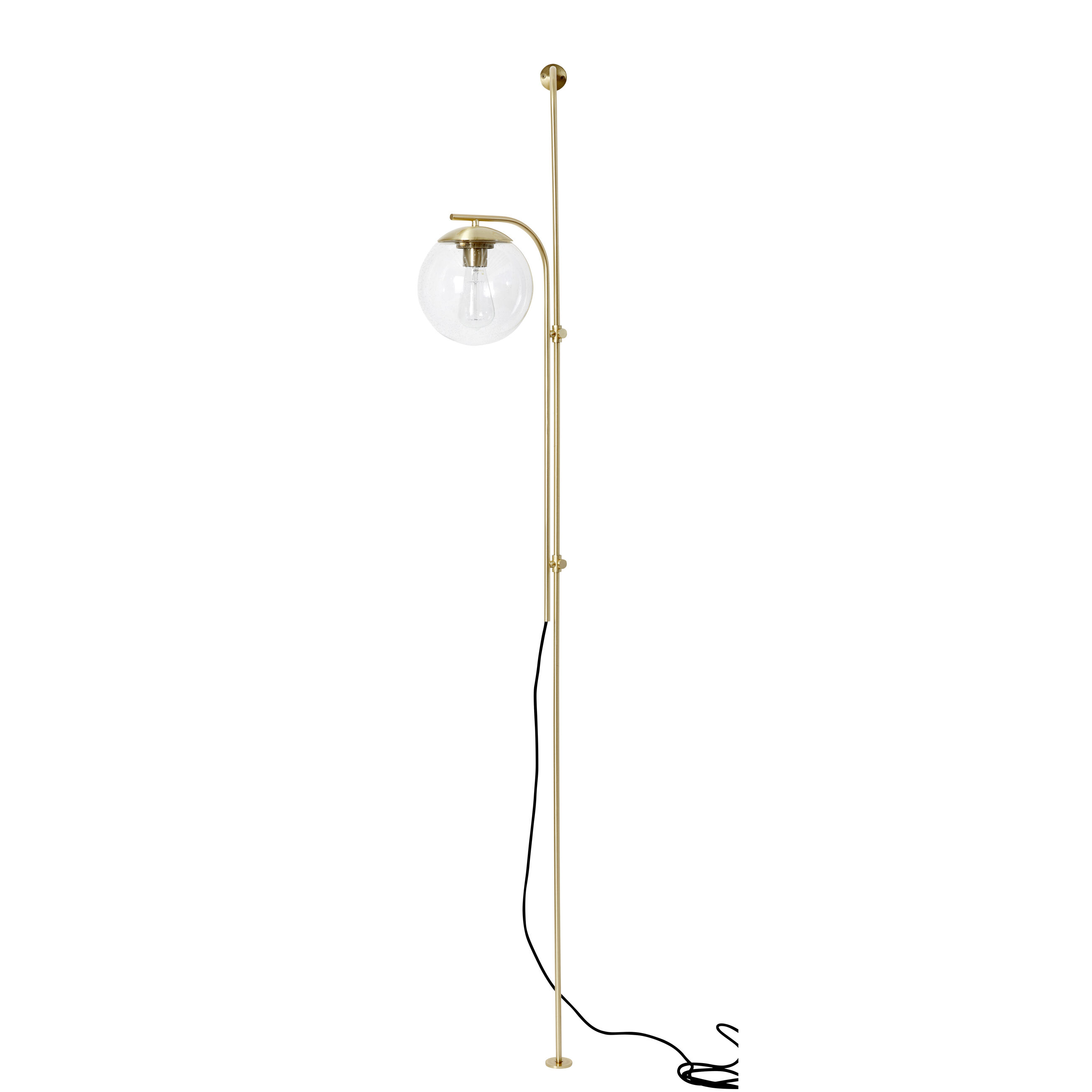 Hübsch Bubble Wand/Stehlampe Messingfarben
