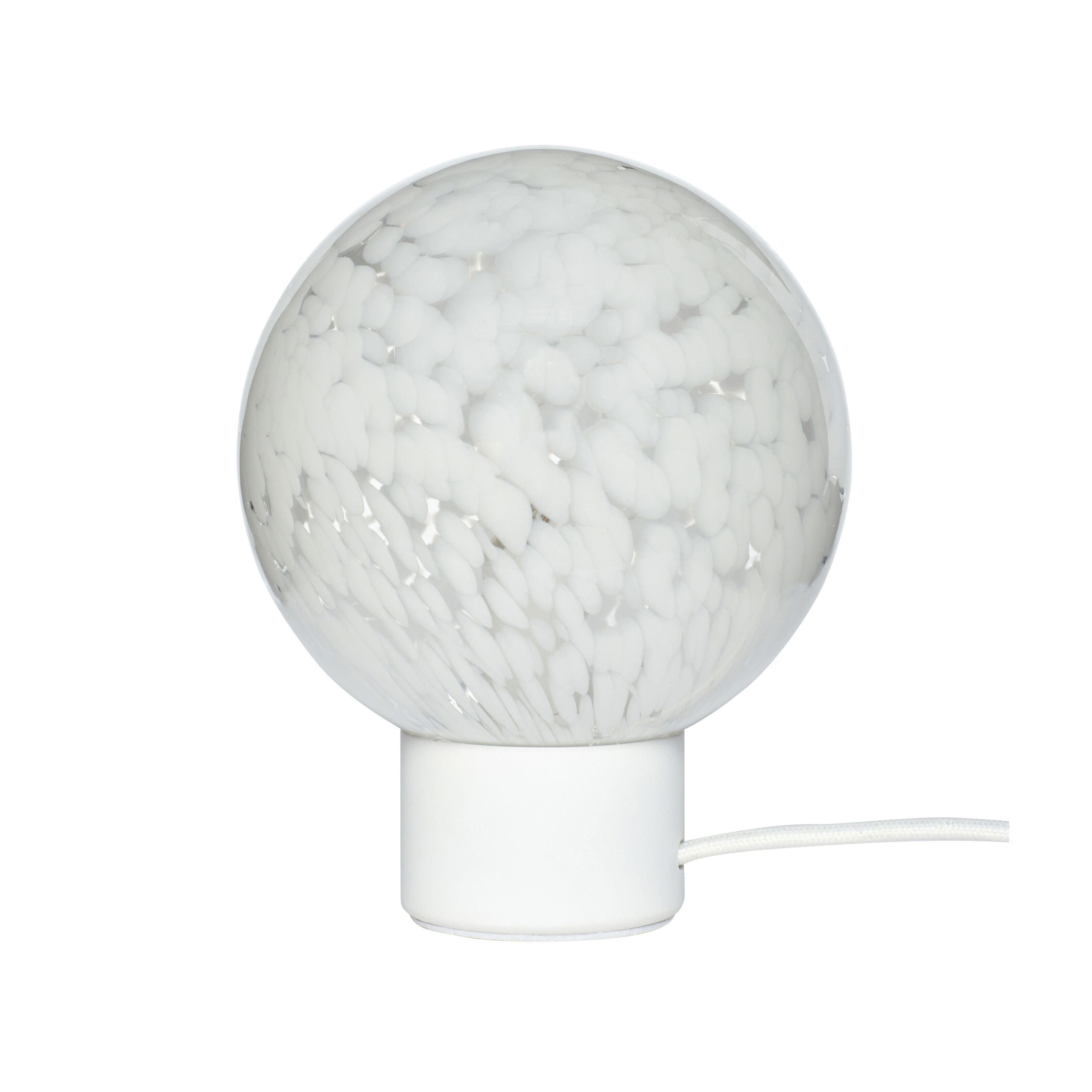 Hübsch Cloud Tischlampe Weiß