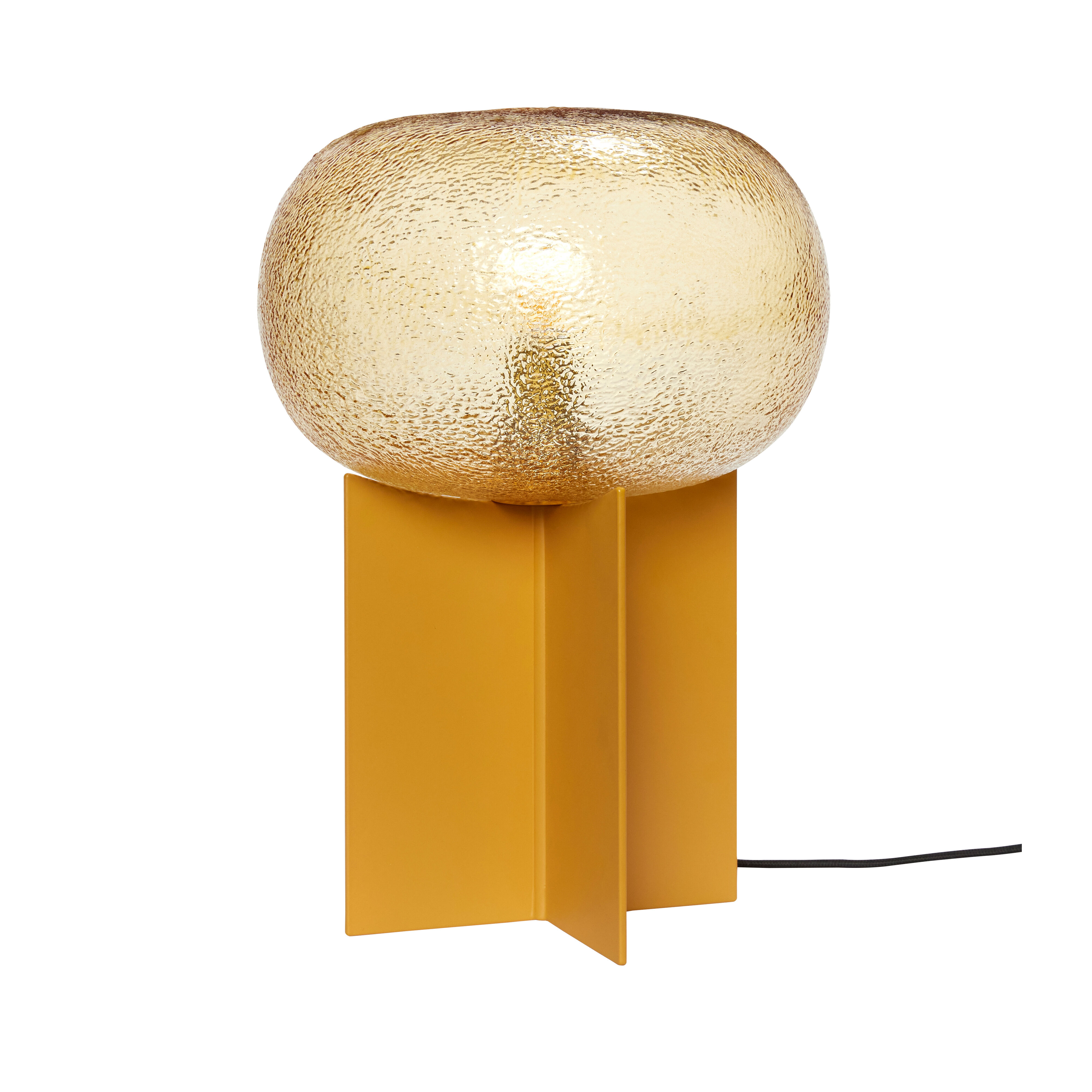 Hübsch Podium Tischlampe Bernstein