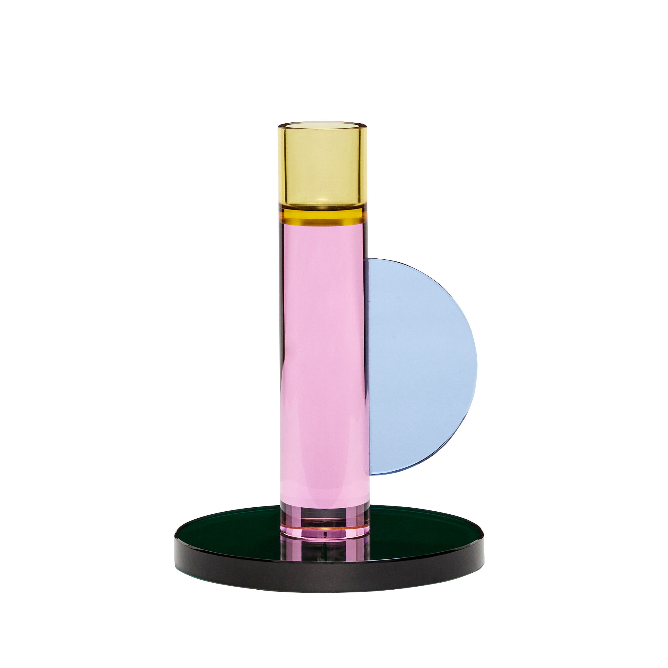 Hübsch Astro Kerzenhalter Rosa