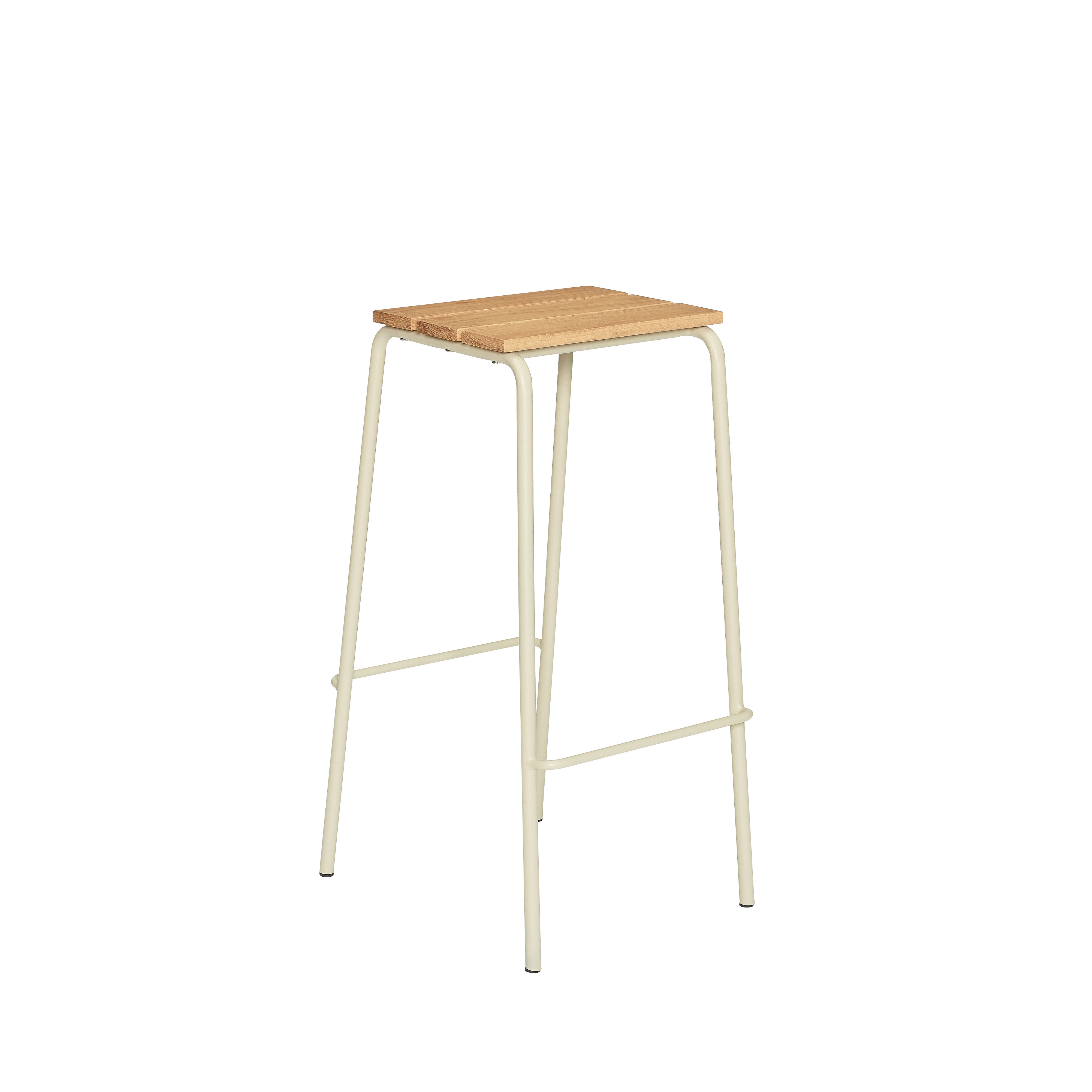 Hübsch Stilt Barhocker Sandfarben